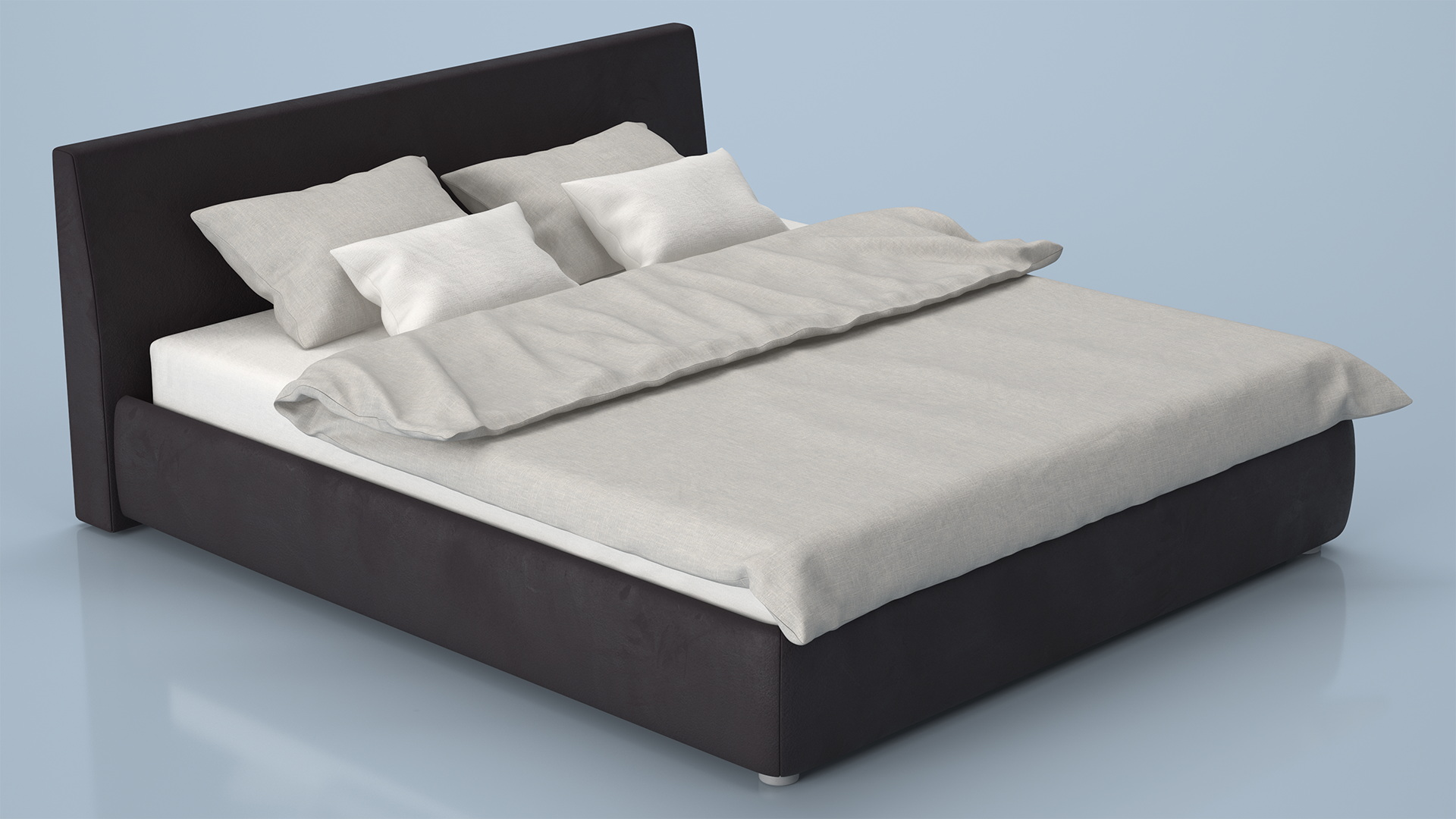 Contemporary Minimalist Furniture Set 3D