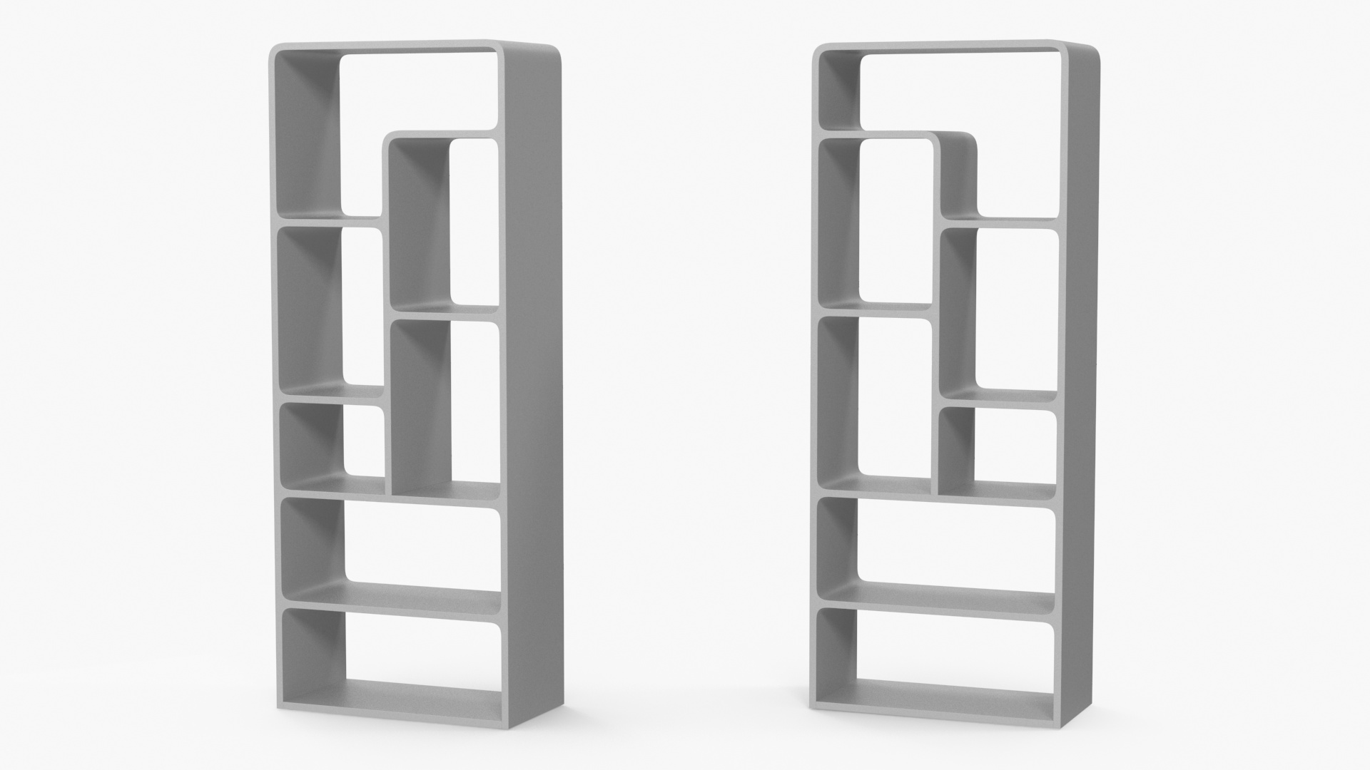 Contemporary Minimalist Furniture Set 3D