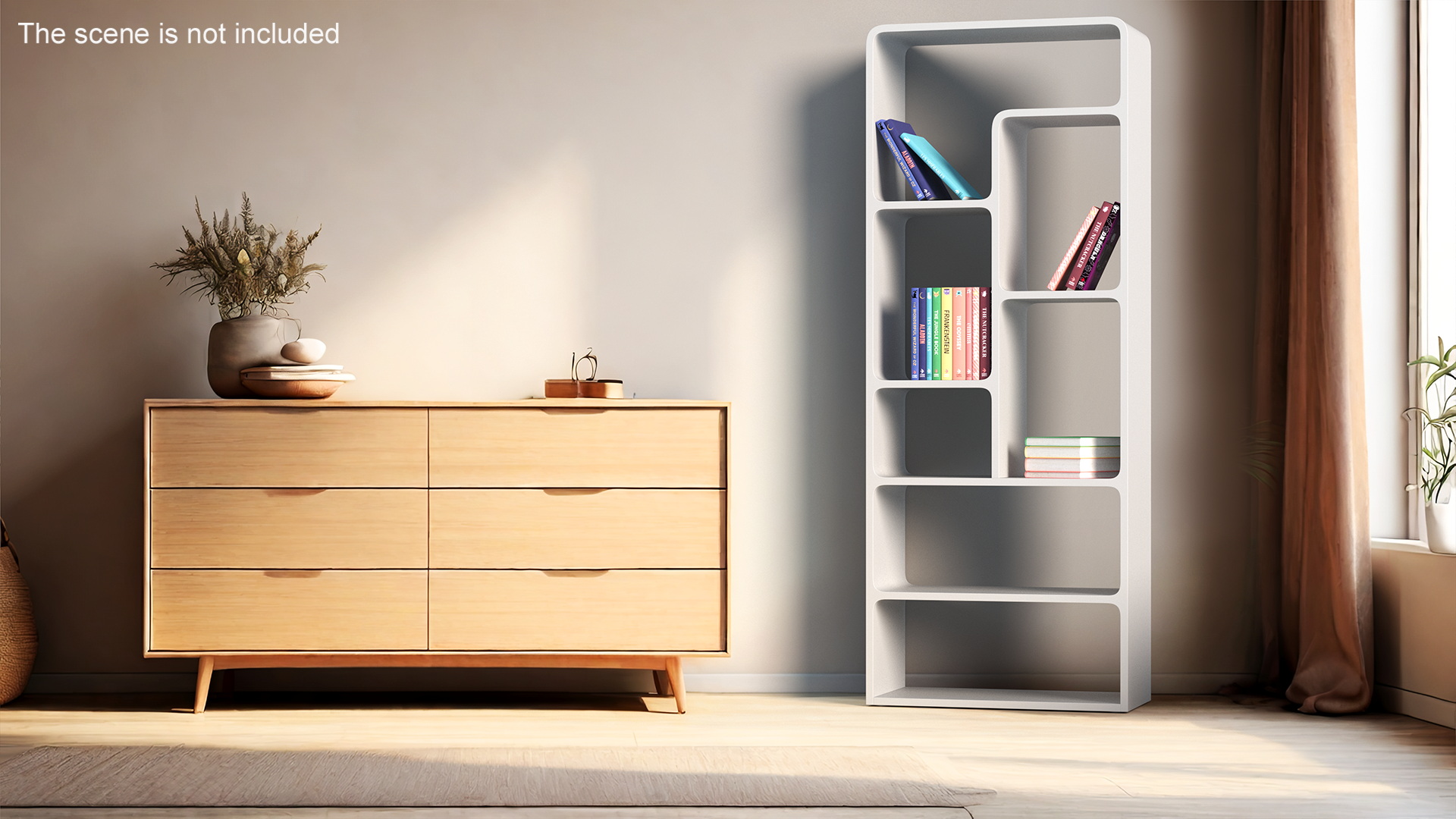 Contemporary Minimalist Furniture Set 3D