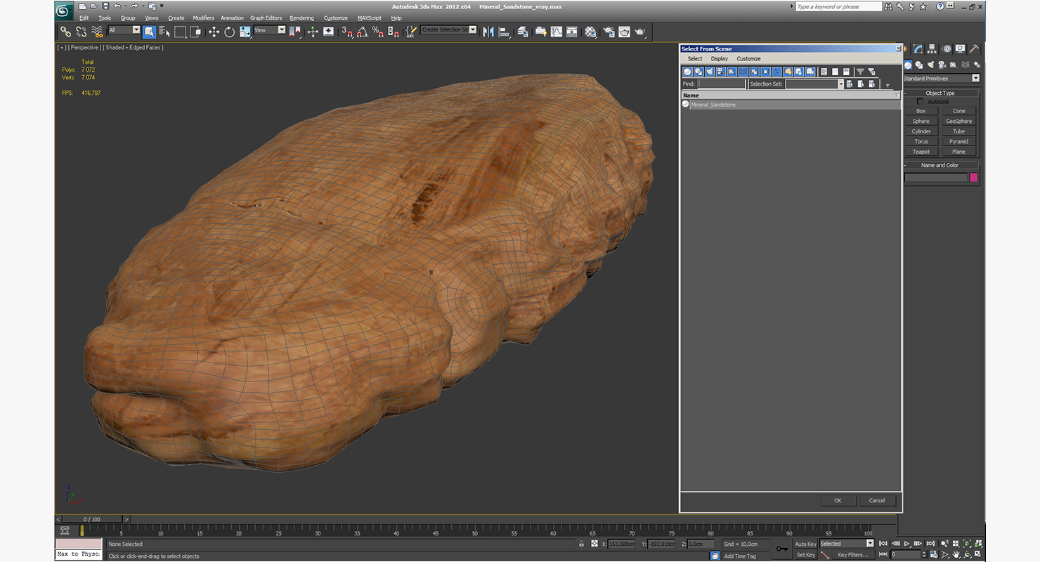 Mineral Sandstone 3D