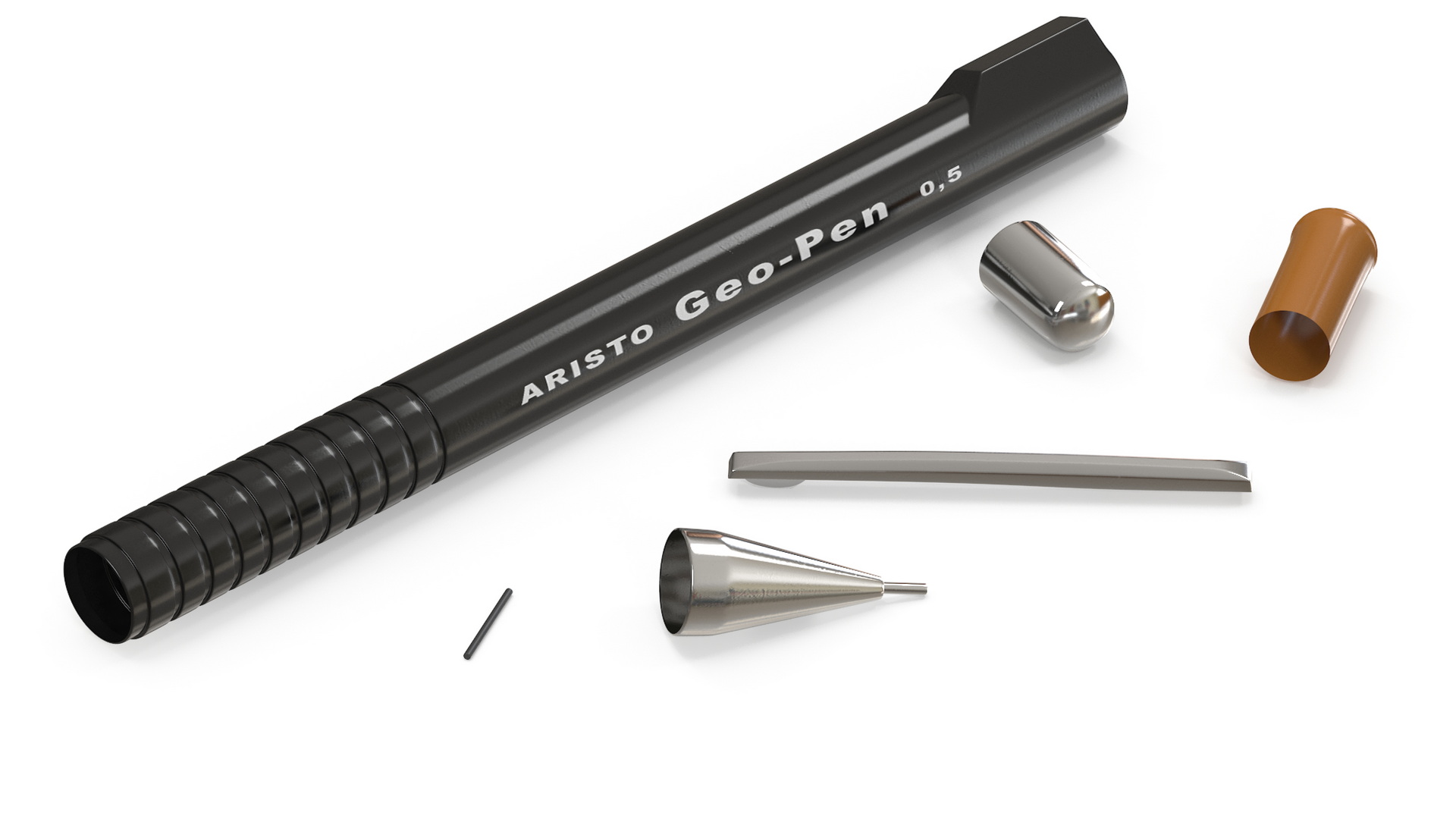 Precision Mechanical Pencil 3D