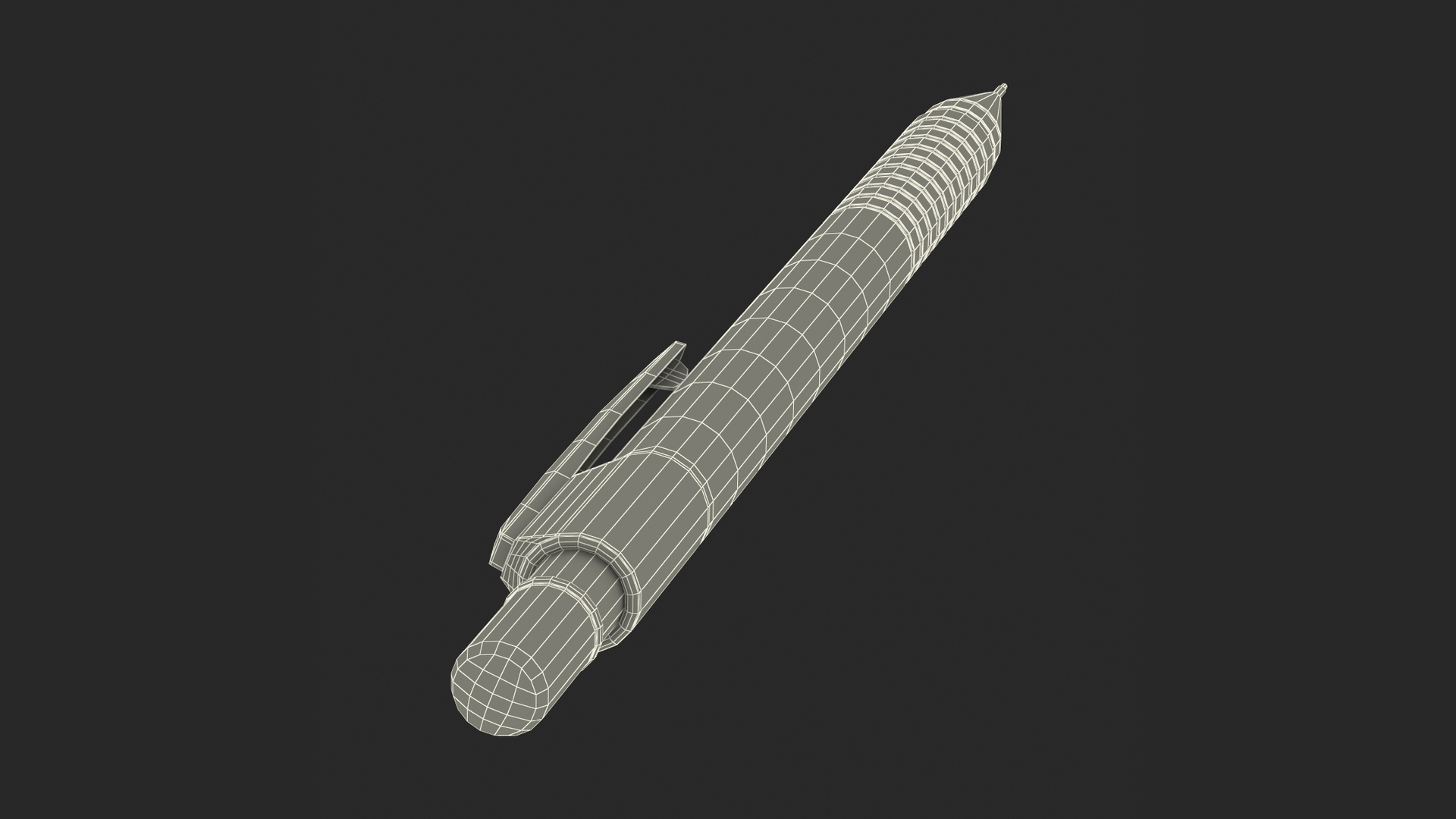 Precision Mechanical Pencil 3D