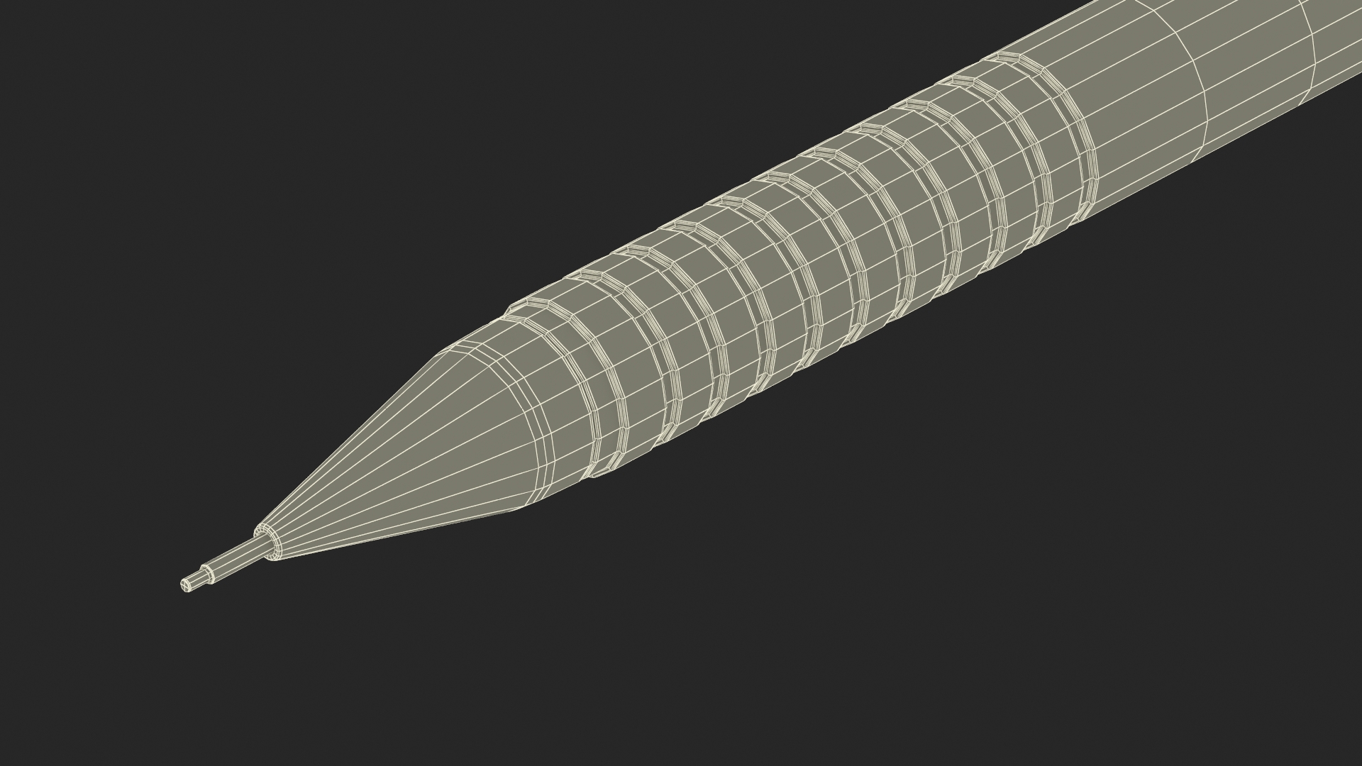 Precision Mechanical Pencil 3D