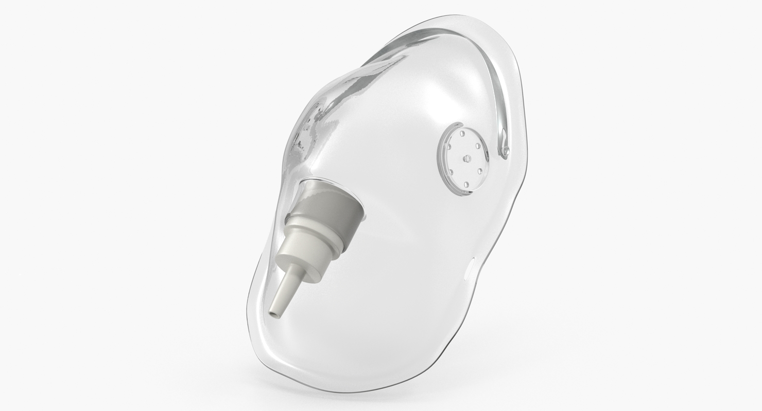 Inhaler Oxygen Mask 3D model