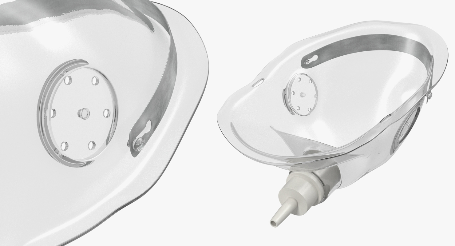 Inhaler Oxygen Mask 3D model