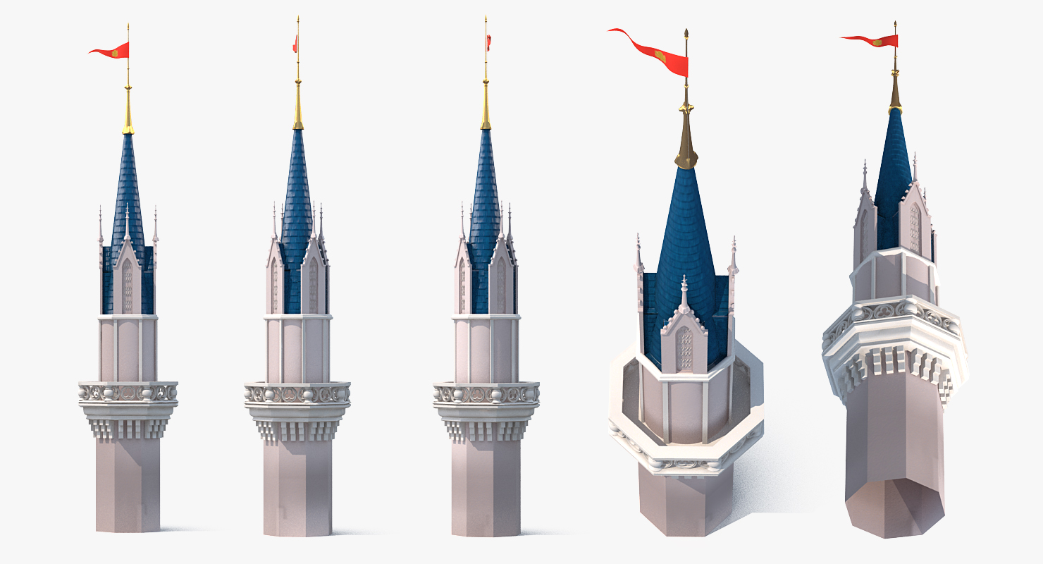 Castle Tower 3D