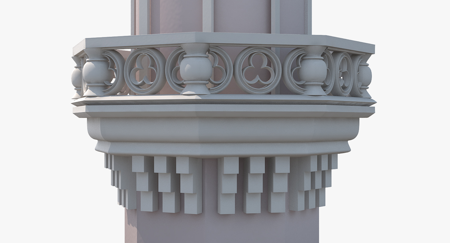 Castle Tower 3D