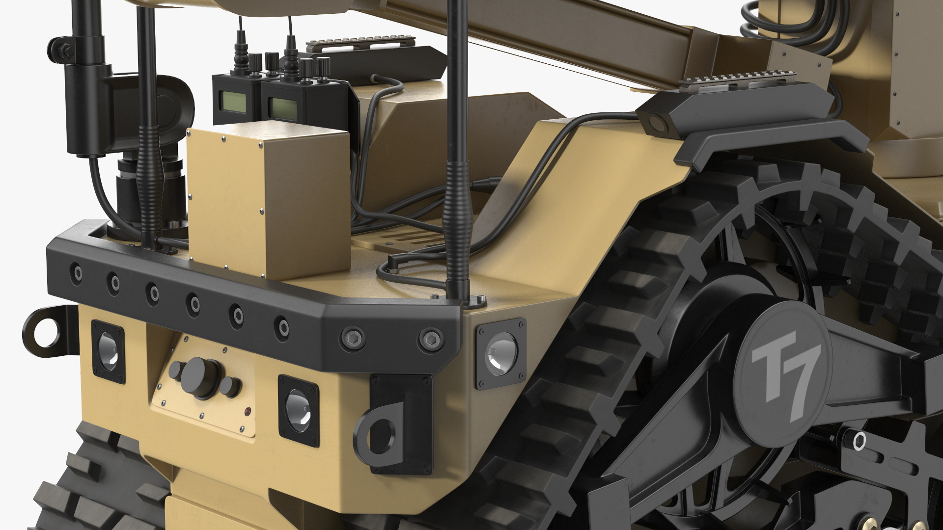 Multifunctional Robotic System Harris T7 Rigged 3D