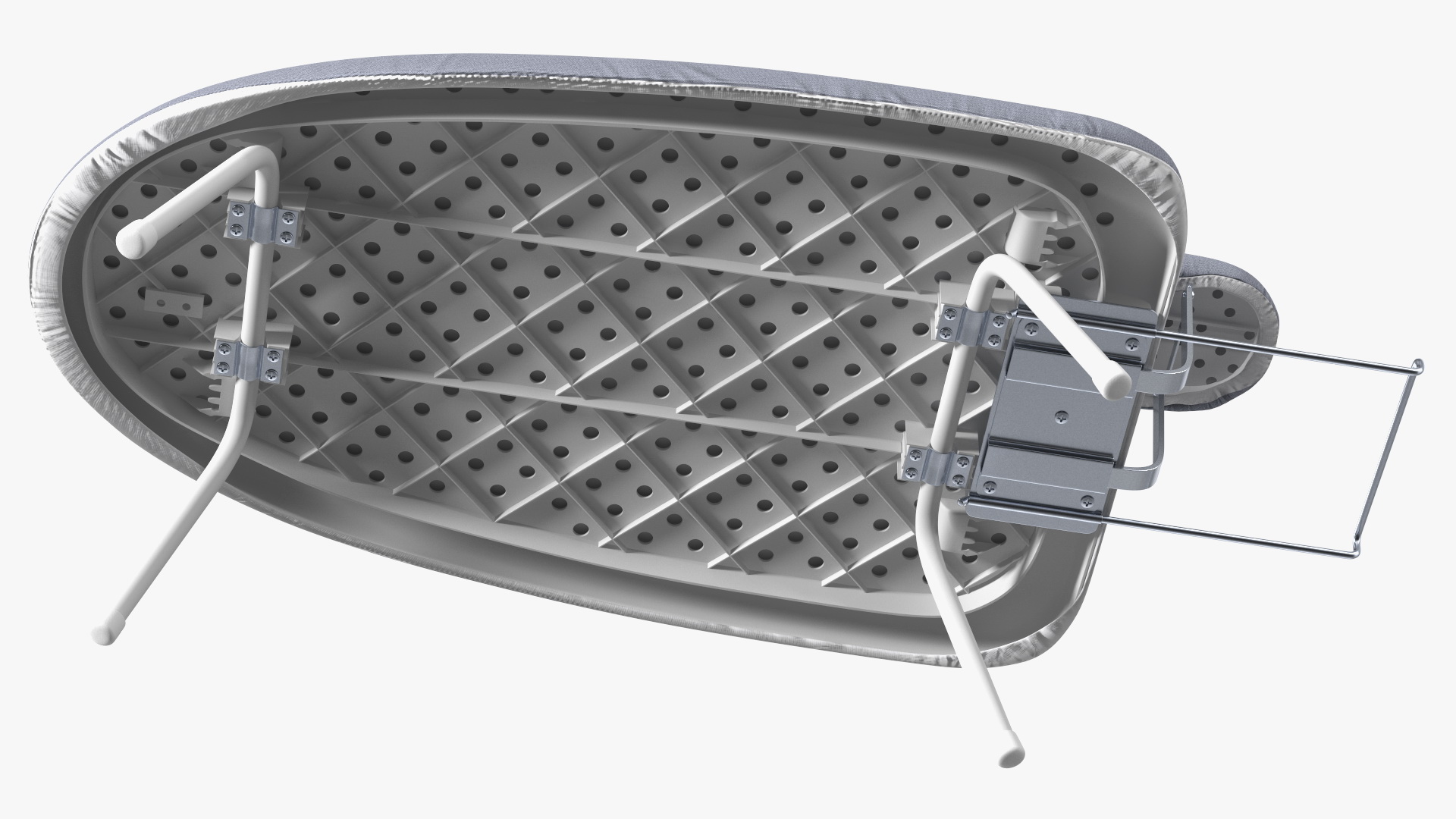 3D Foldable Tabletop Ironing Board Grey