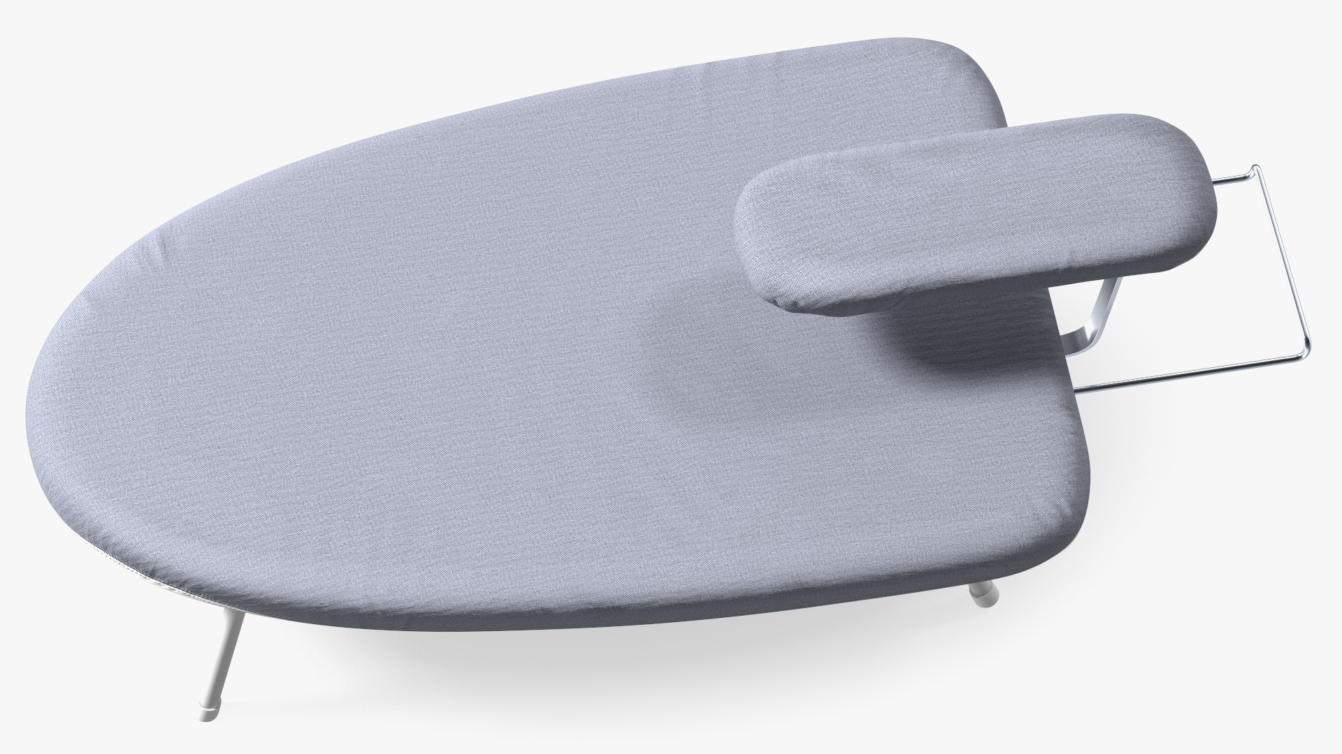 3D Foldable Tabletop Ironing Board Grey