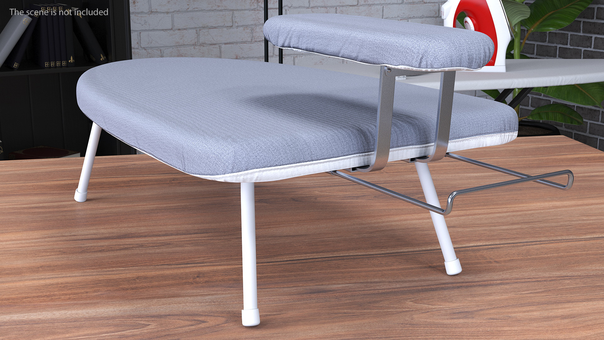 3D Foldable Tabletop Ironing Board Grey