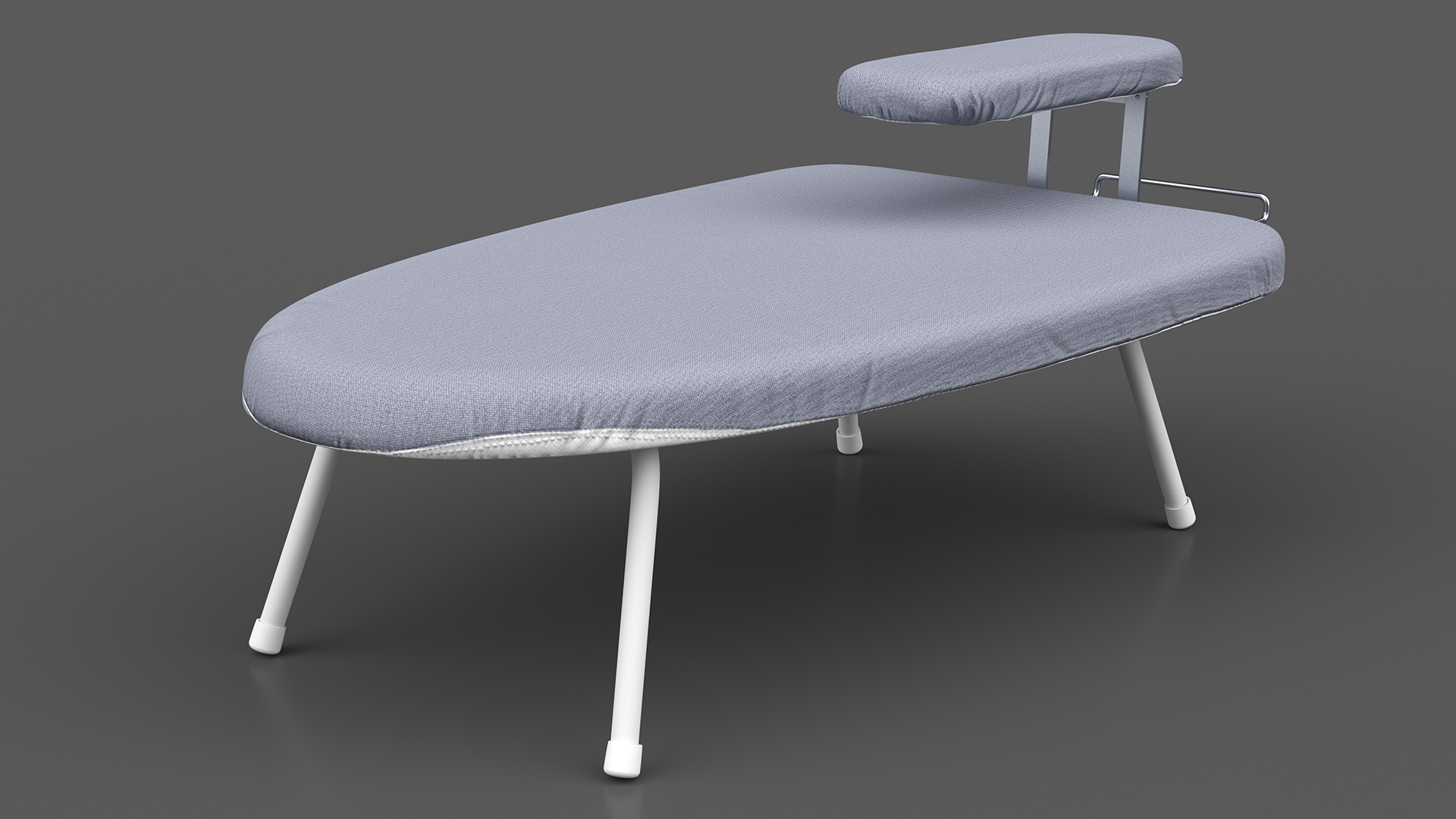 3D Foldable Tabletop Ironing Board Grey