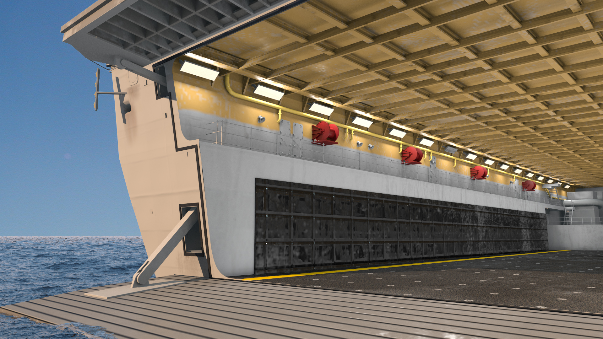 3D San Antonio Class Amphibious Transport Dock model
