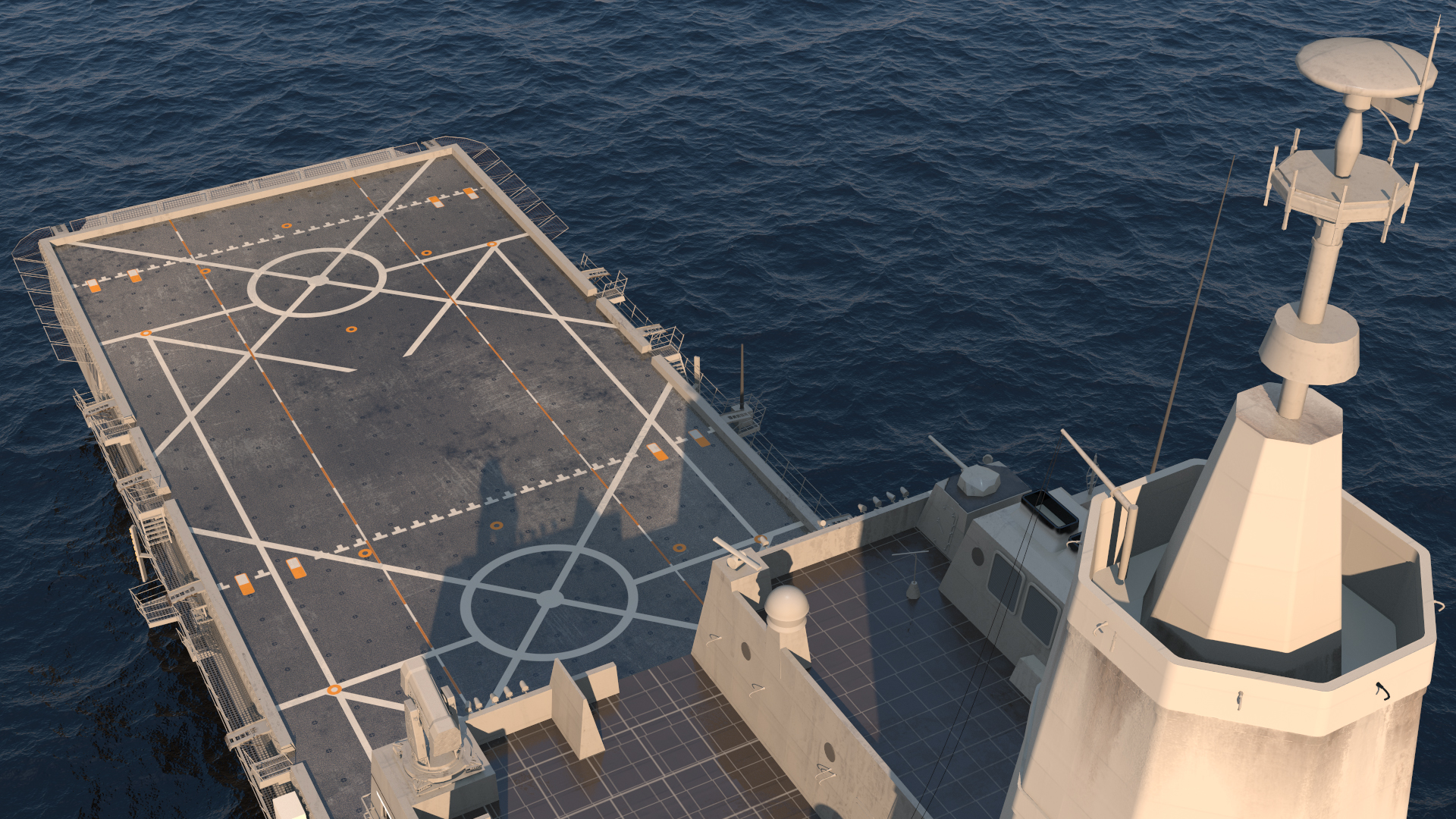 3D San Antonio Class Amphibious Transport Dock model