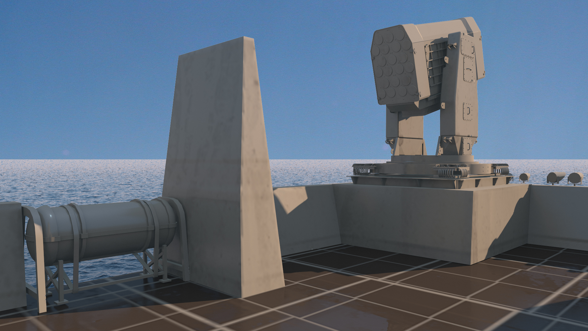 3D San Antonio Class Amphibious Transport Dock model