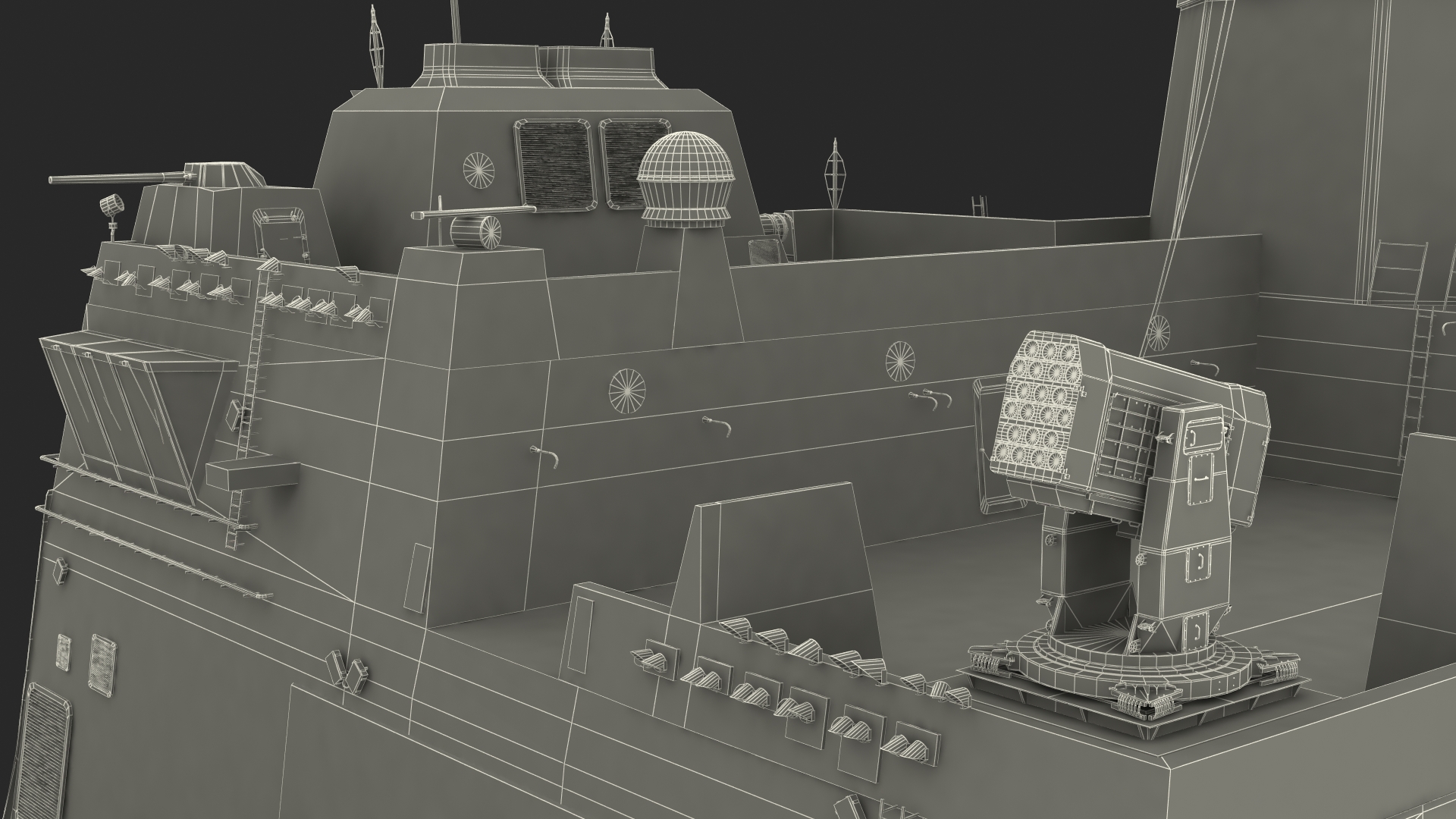 3D San Antonio Class Amphibious Transport Dock model