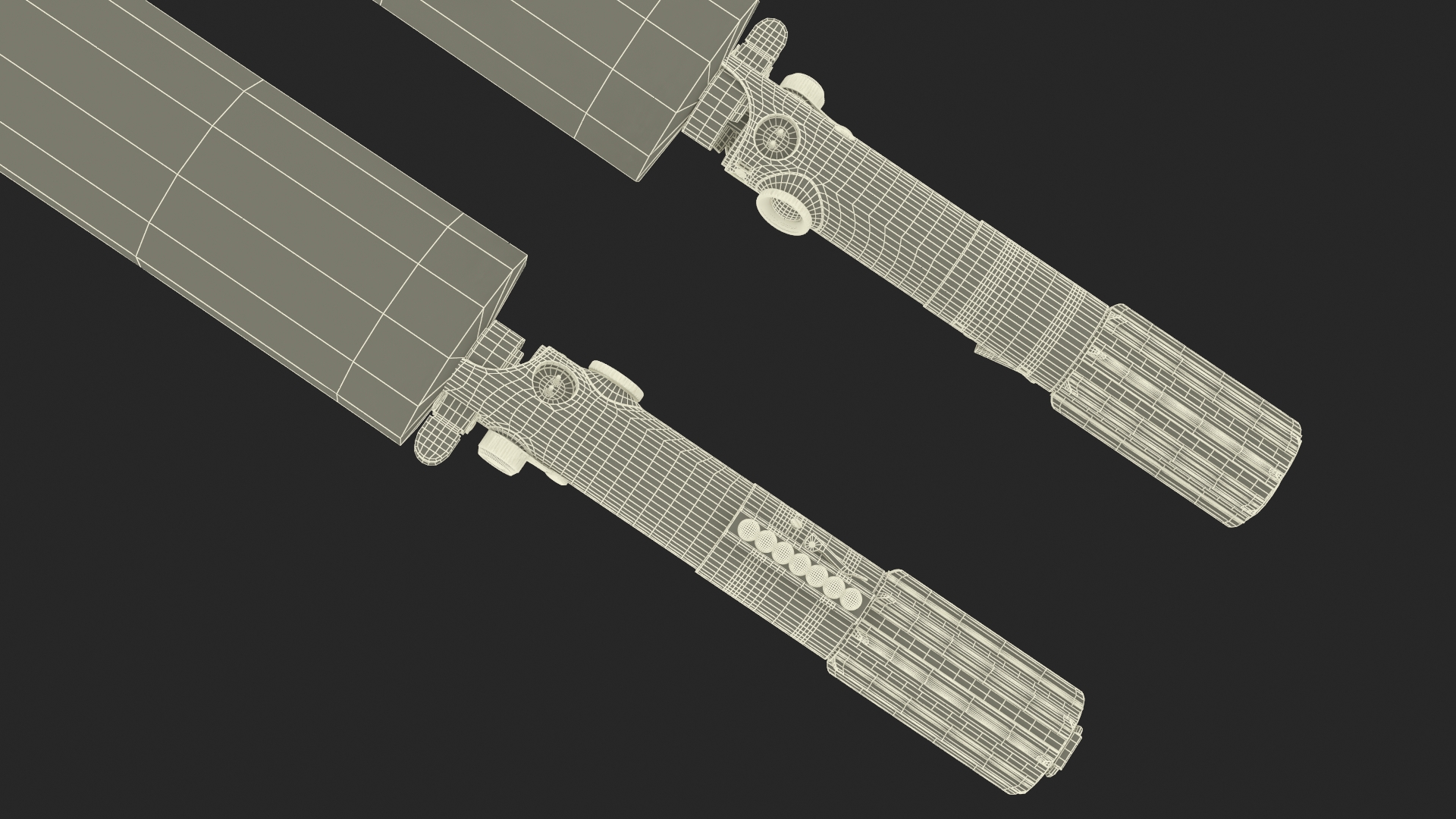 Star Wars Luke Skywalker Energy Sword 3D