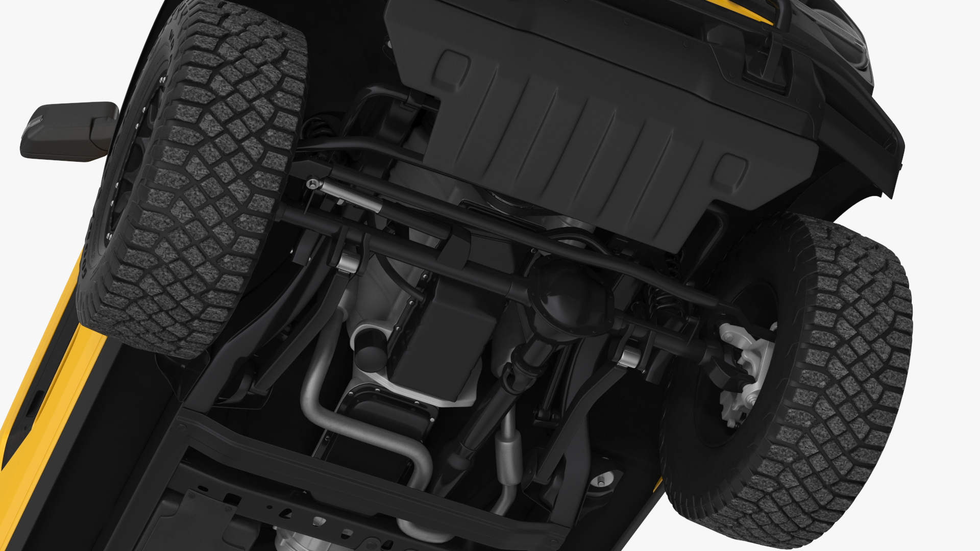 3D model Ford Bronco 2021 Two Door 4X4 Simple Interior