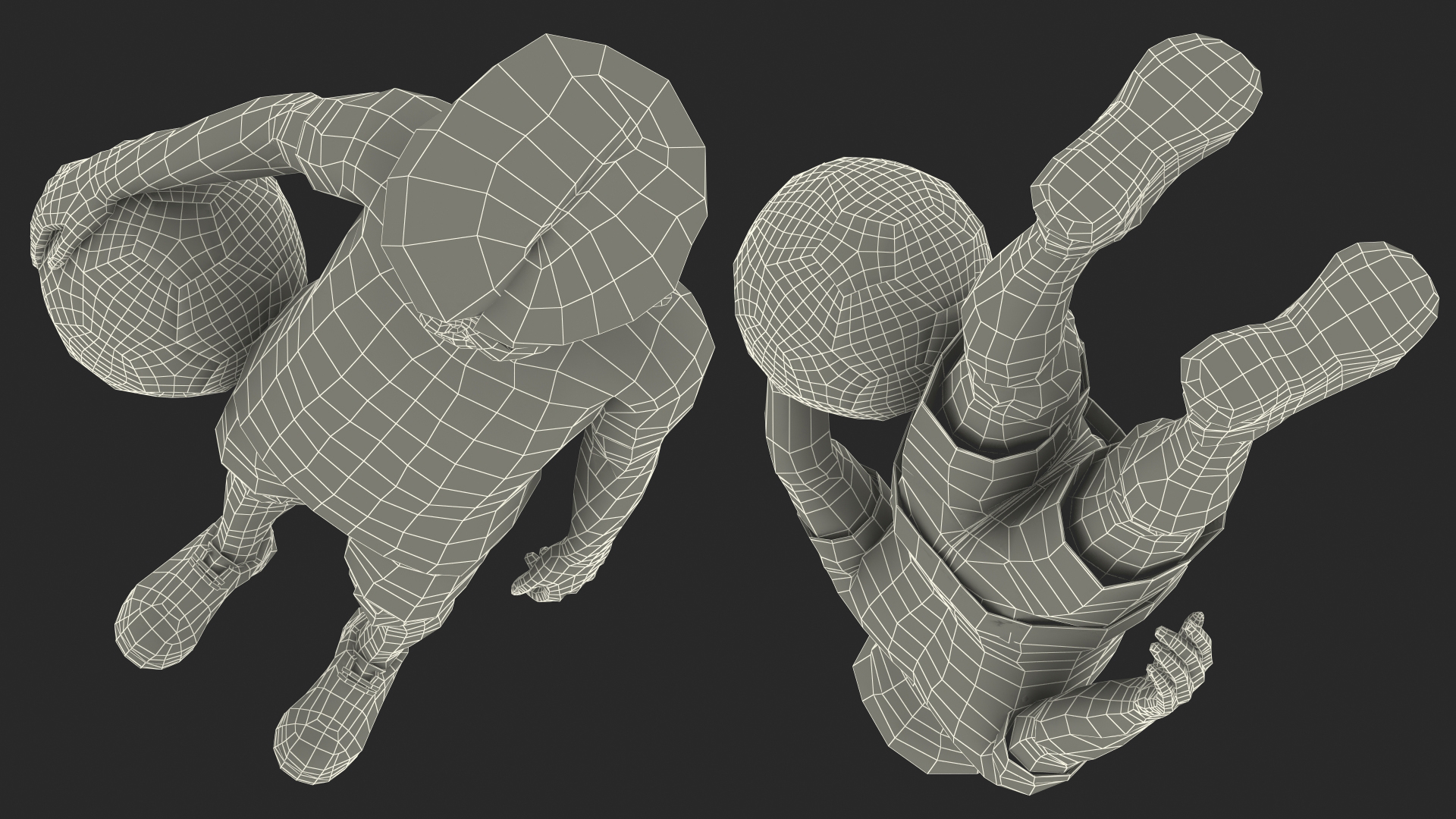 3D Realistic Child Boy Sport Style
