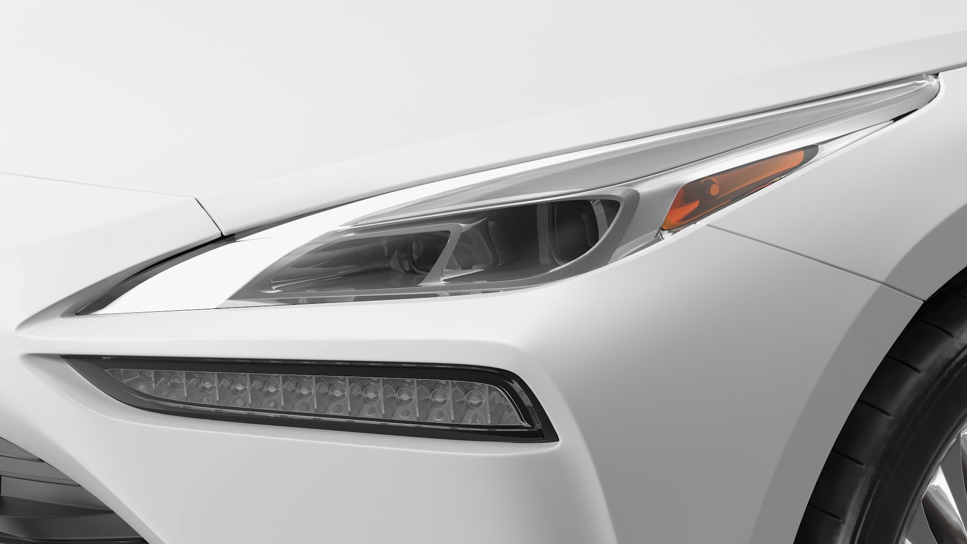 3D Hydrogen Fuel Cell Vehicle Fully Detailed Rigged model