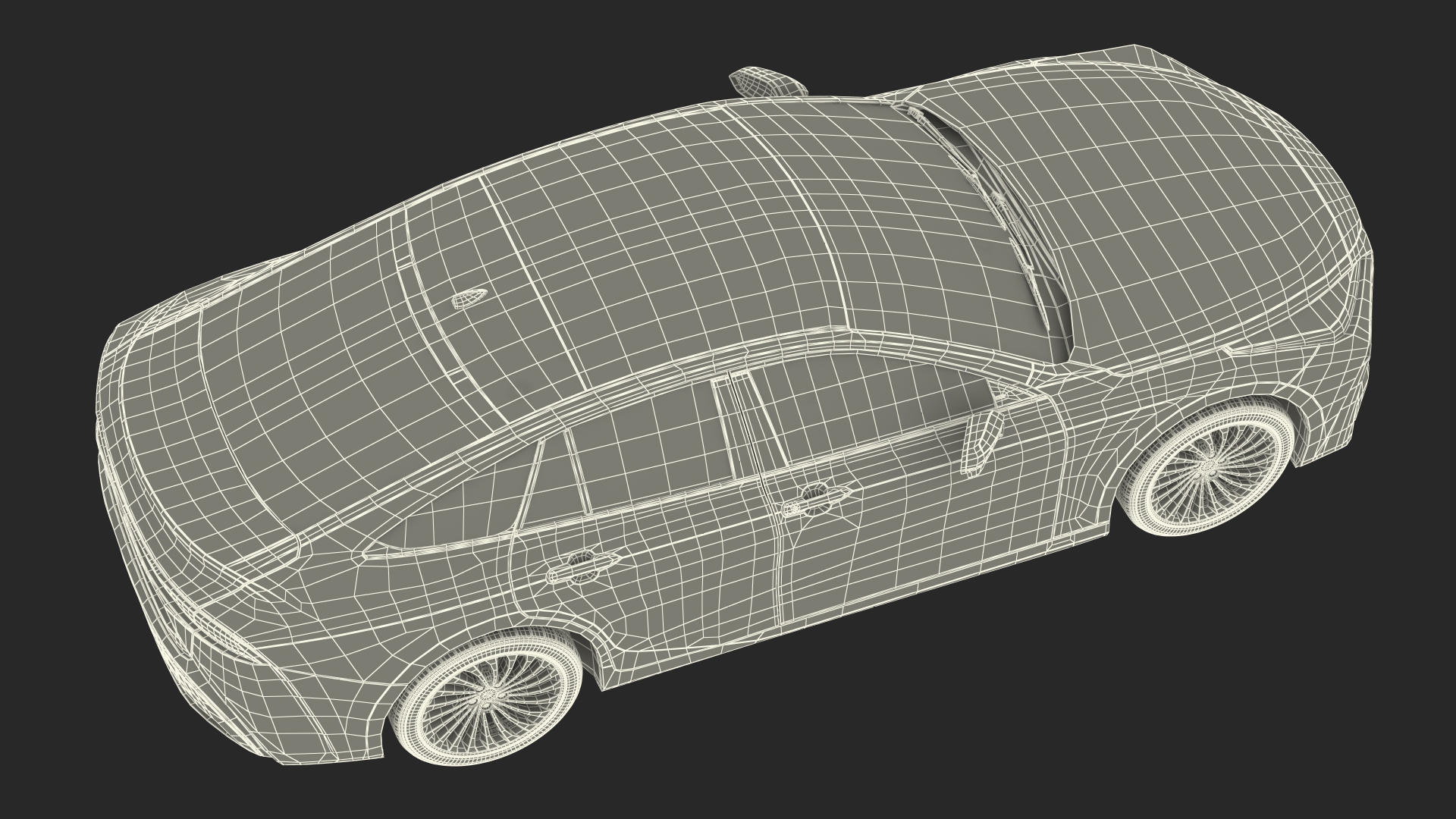 3D Hydrogen Fuel Cell Vehicle Fully Detailed Rigged model