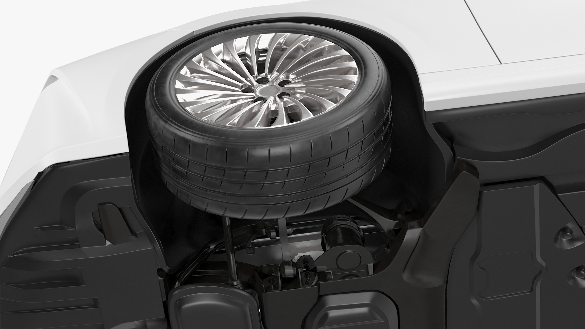3D Hydrogen Fuel Cell Vehicle Fully Detailed Rigged model