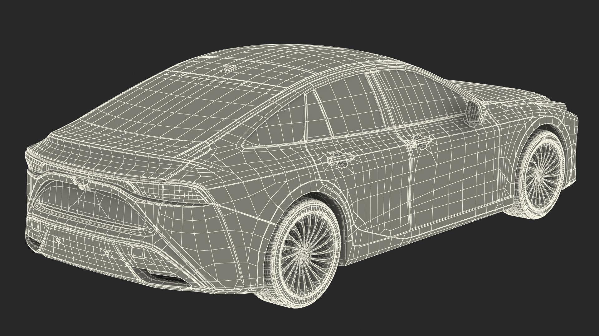 3D Hydrogen Fuel Cell Vehicle Fully Detailed Rigged model