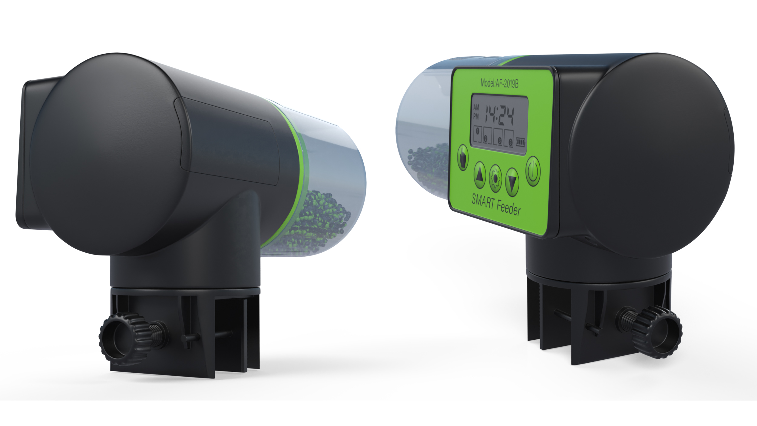 3D Auto Fish Food Dispenser Smart Feeder AF-2019B
