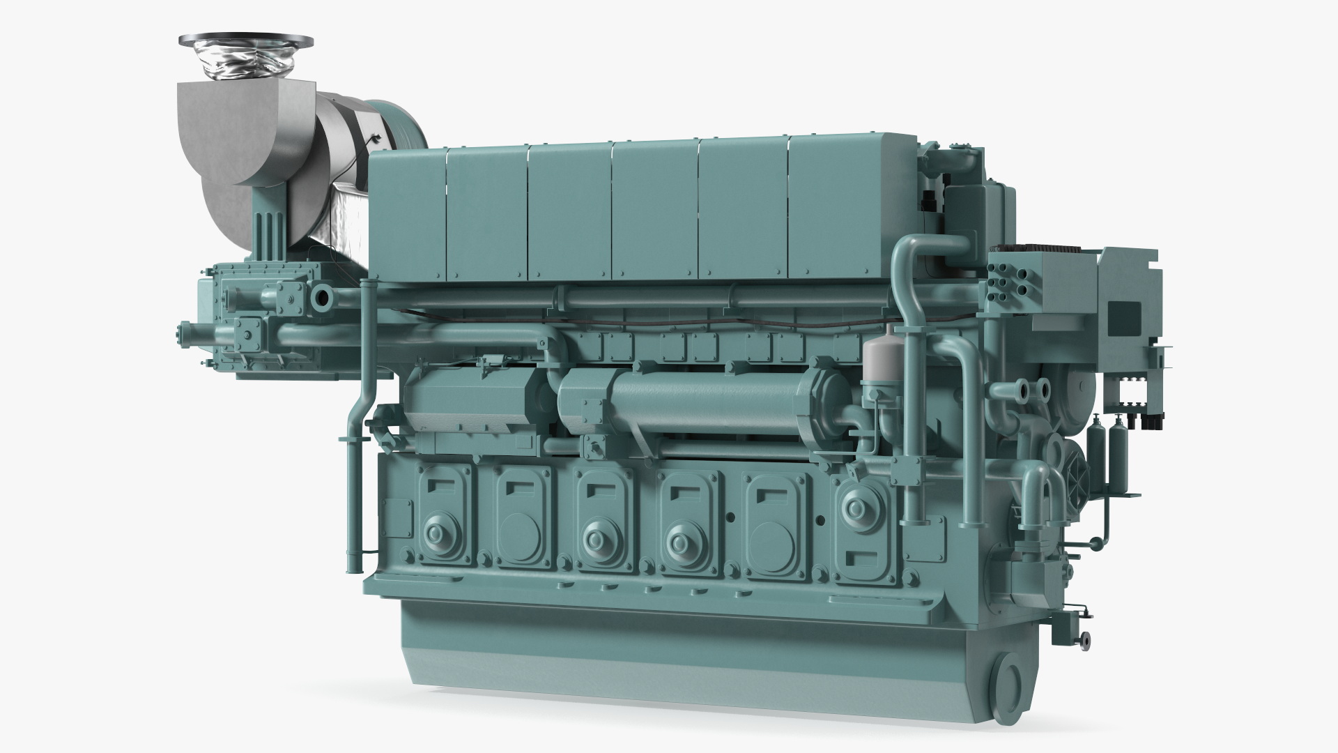 3D model Engine Yanmar 6EY26W