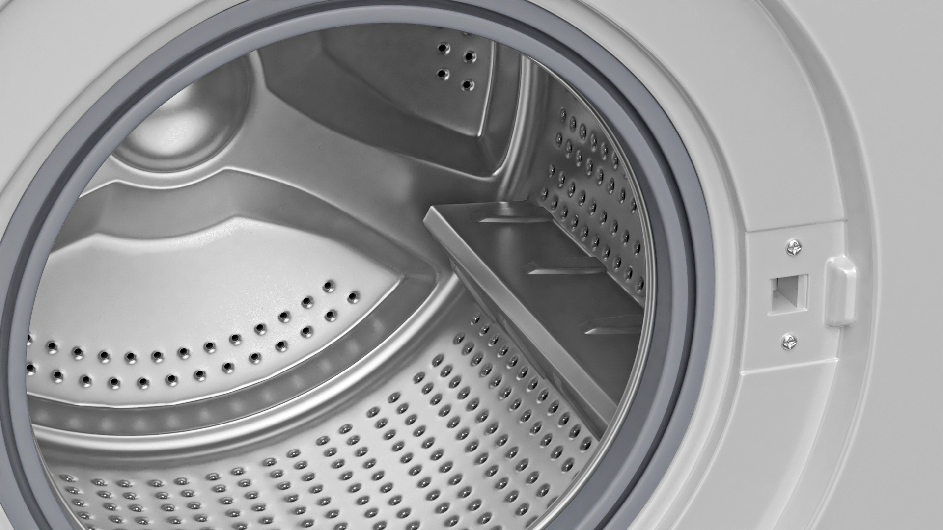 Washing Machine with an Anti-Vibration Mat 3D