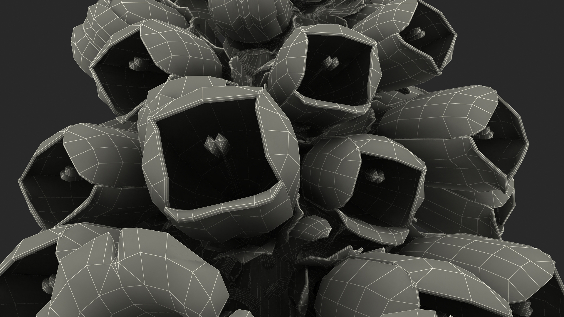 White Foxglove 3D model