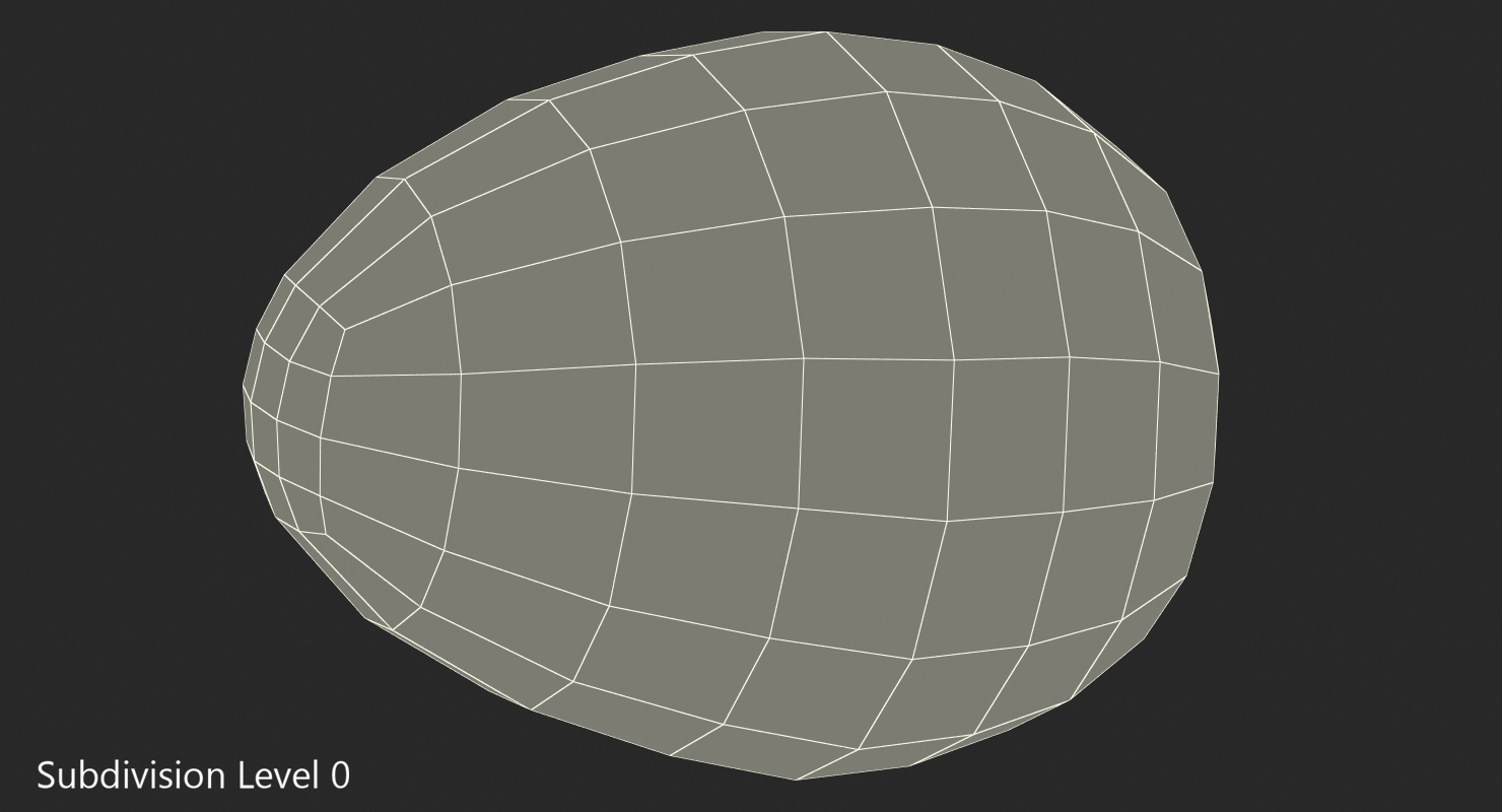White Egg 3D model