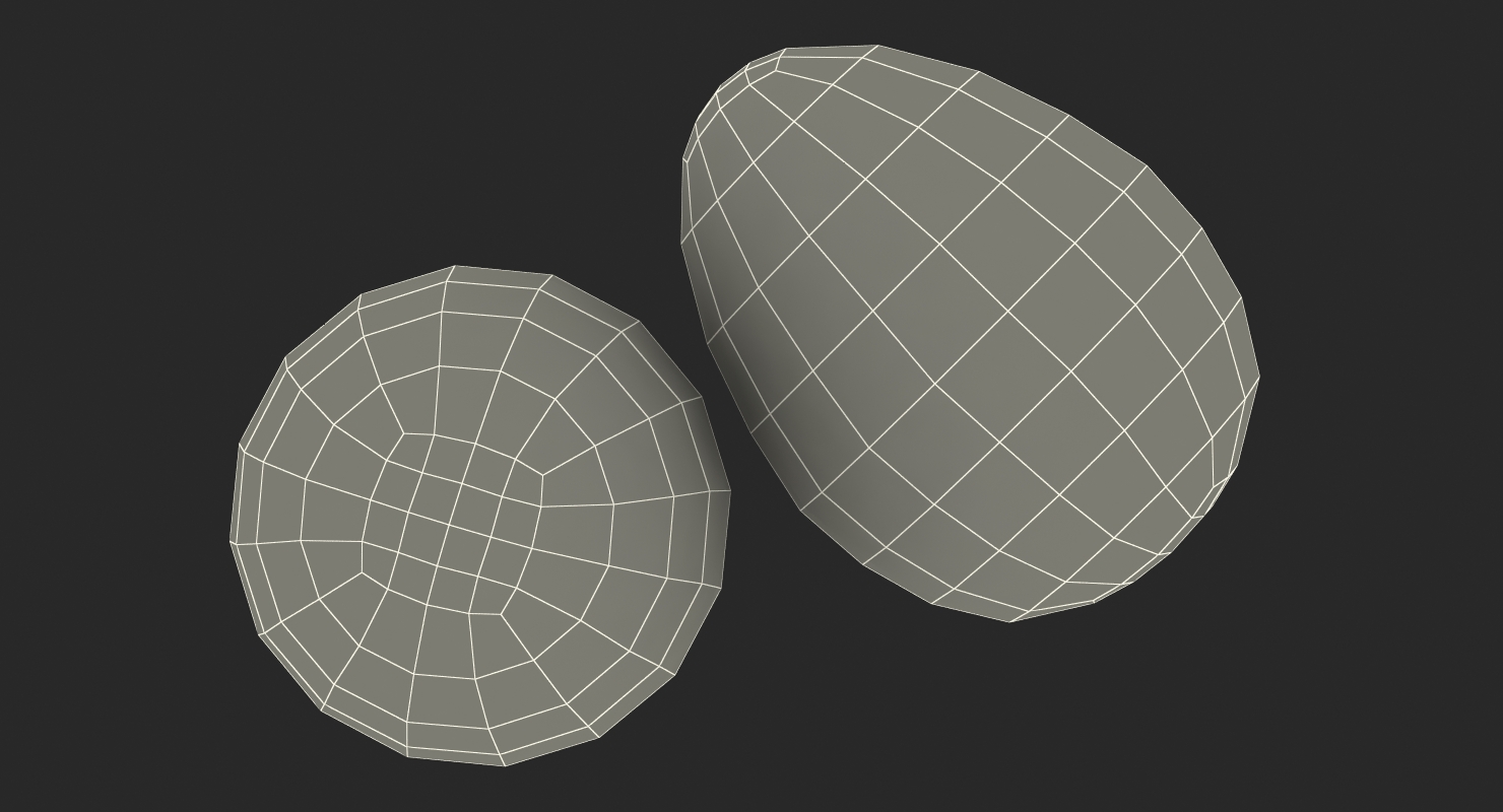 White Egg 3D model