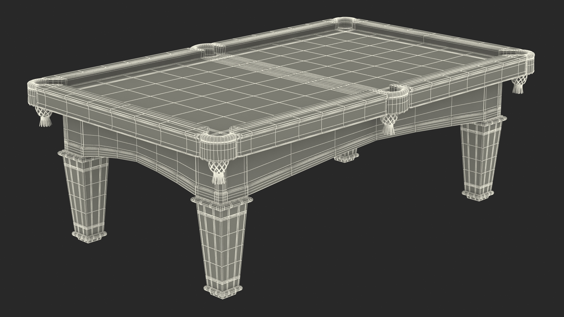Classic Billiard Table 3D