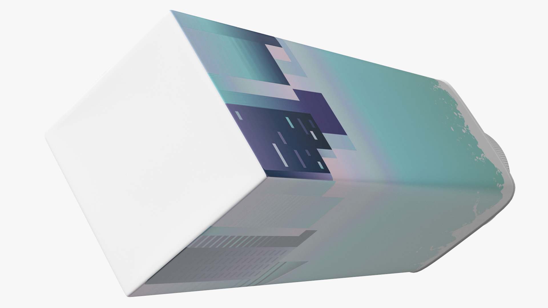 3D Tetra Top MiniV Yoghurt model