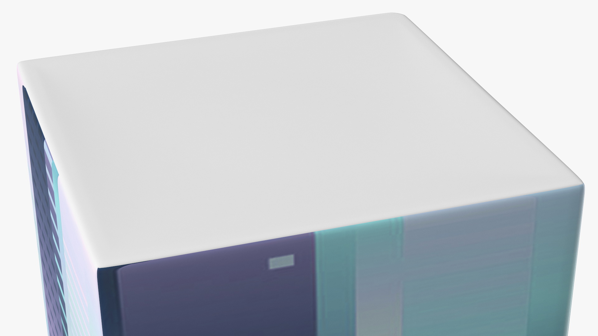 3D Tetra Top MiniV Yoghurt model