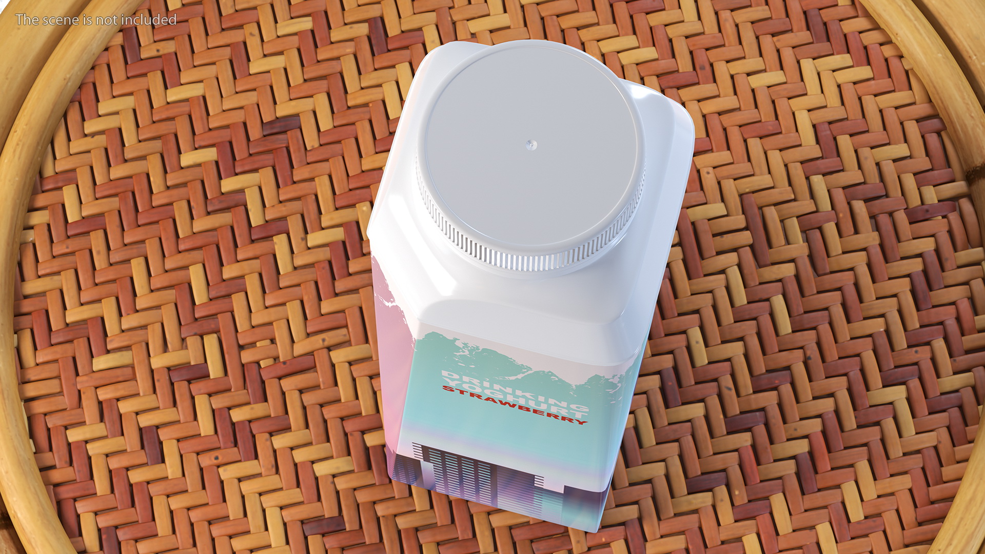 3D Tetra Top MiniV Yoghurt model