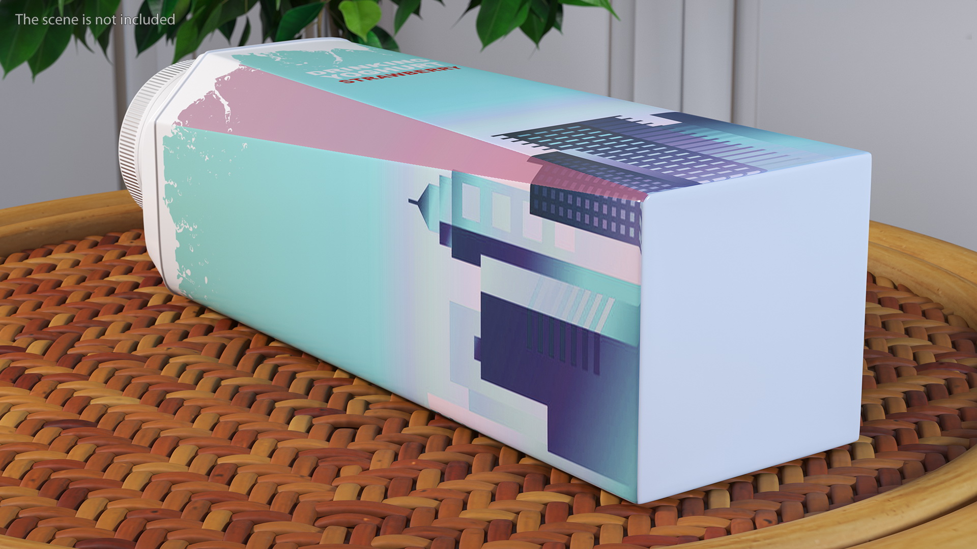3D Tetra Top MiniV Yoghurt model