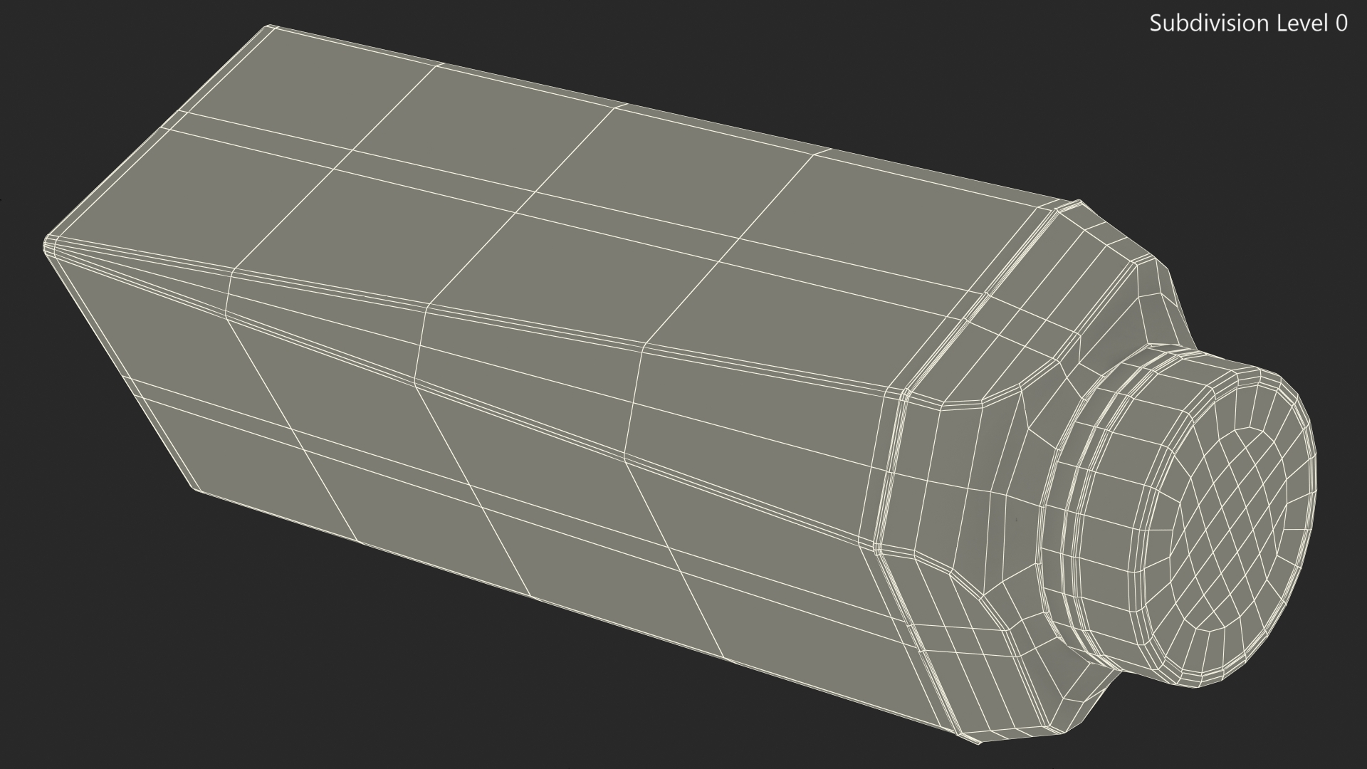 3D Tetra Top MiniV Yoghurt model