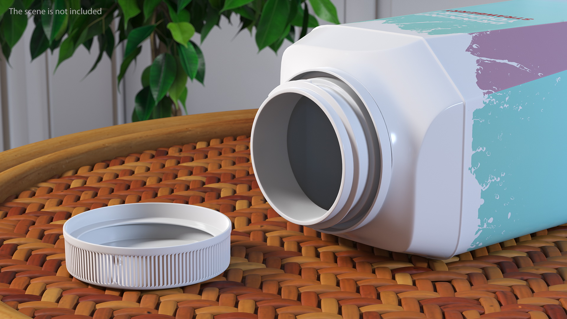 3D Tetra Top MiniV Yoghurt model