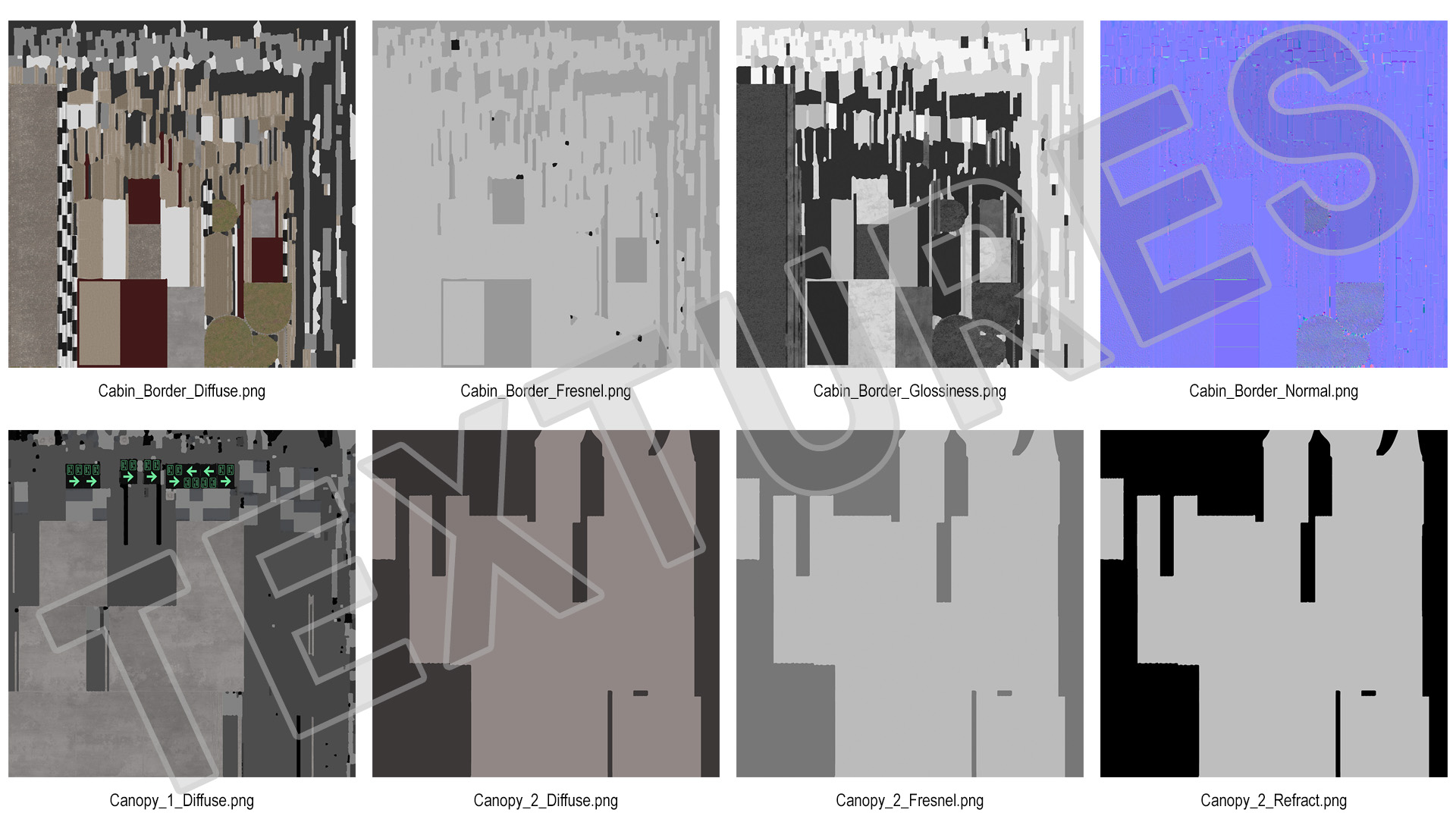 3D Large Border Checkpoint model