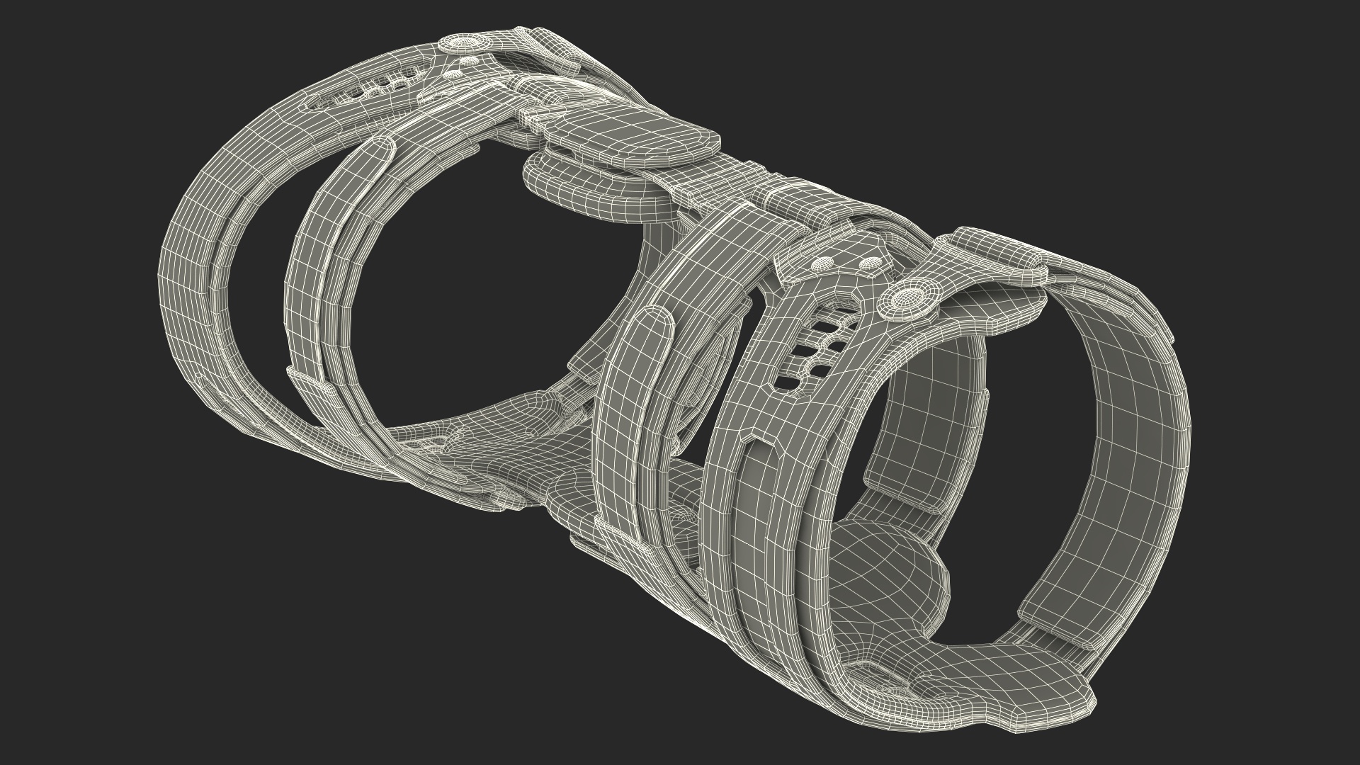 3D model BREG Knee Brace
