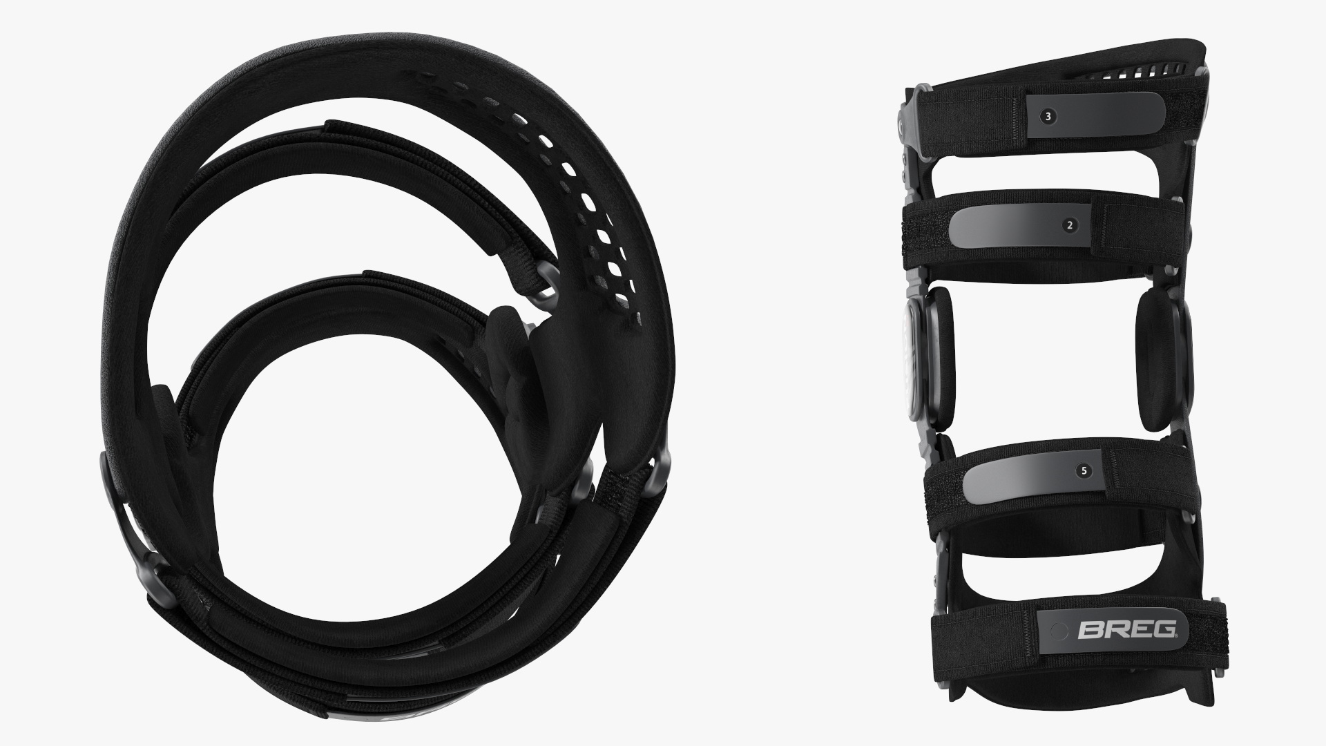 3D model BREG Knee Brace