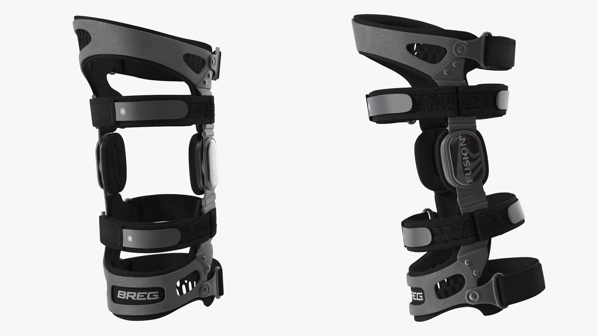 3D model BREG Knee Brace