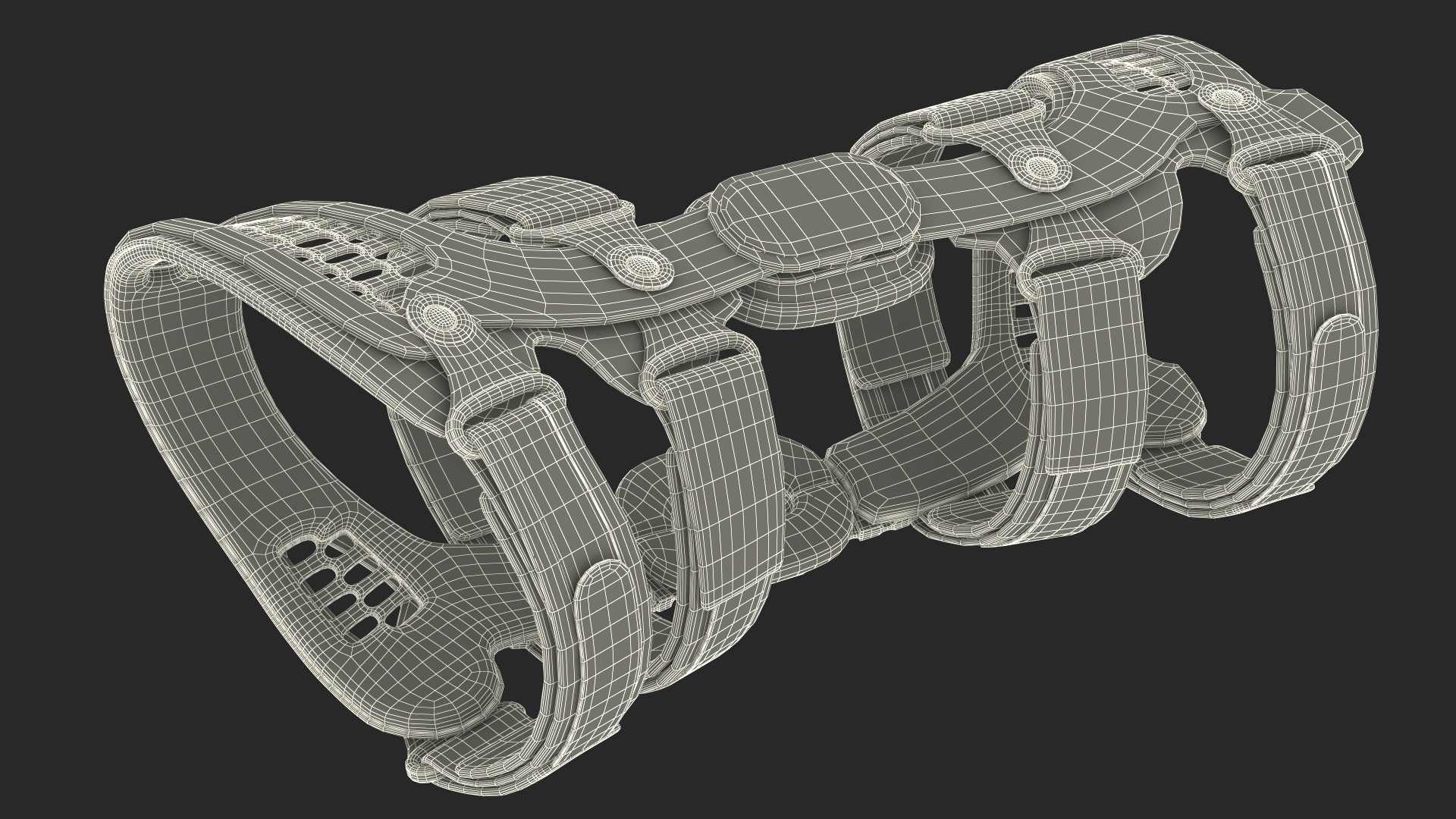 3D model BREG Knee Brace