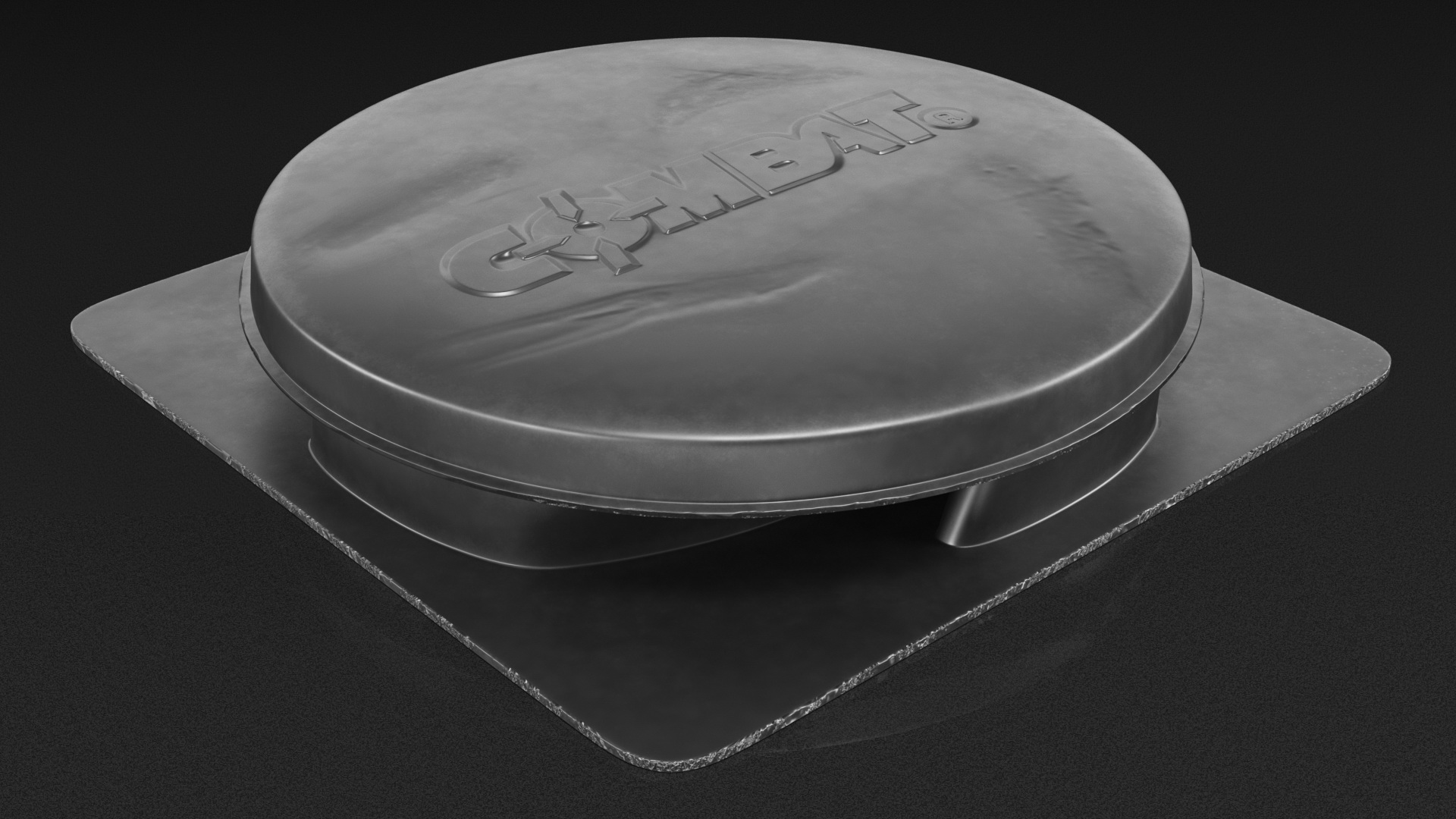 Cockroach Bait Station COMBAT 3D model