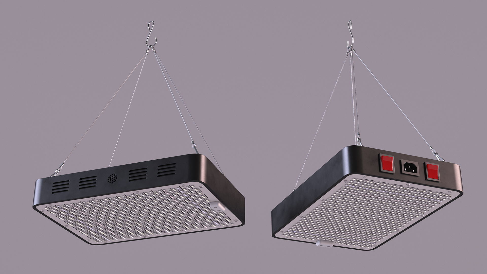 3D model Led Grow Light 1000W