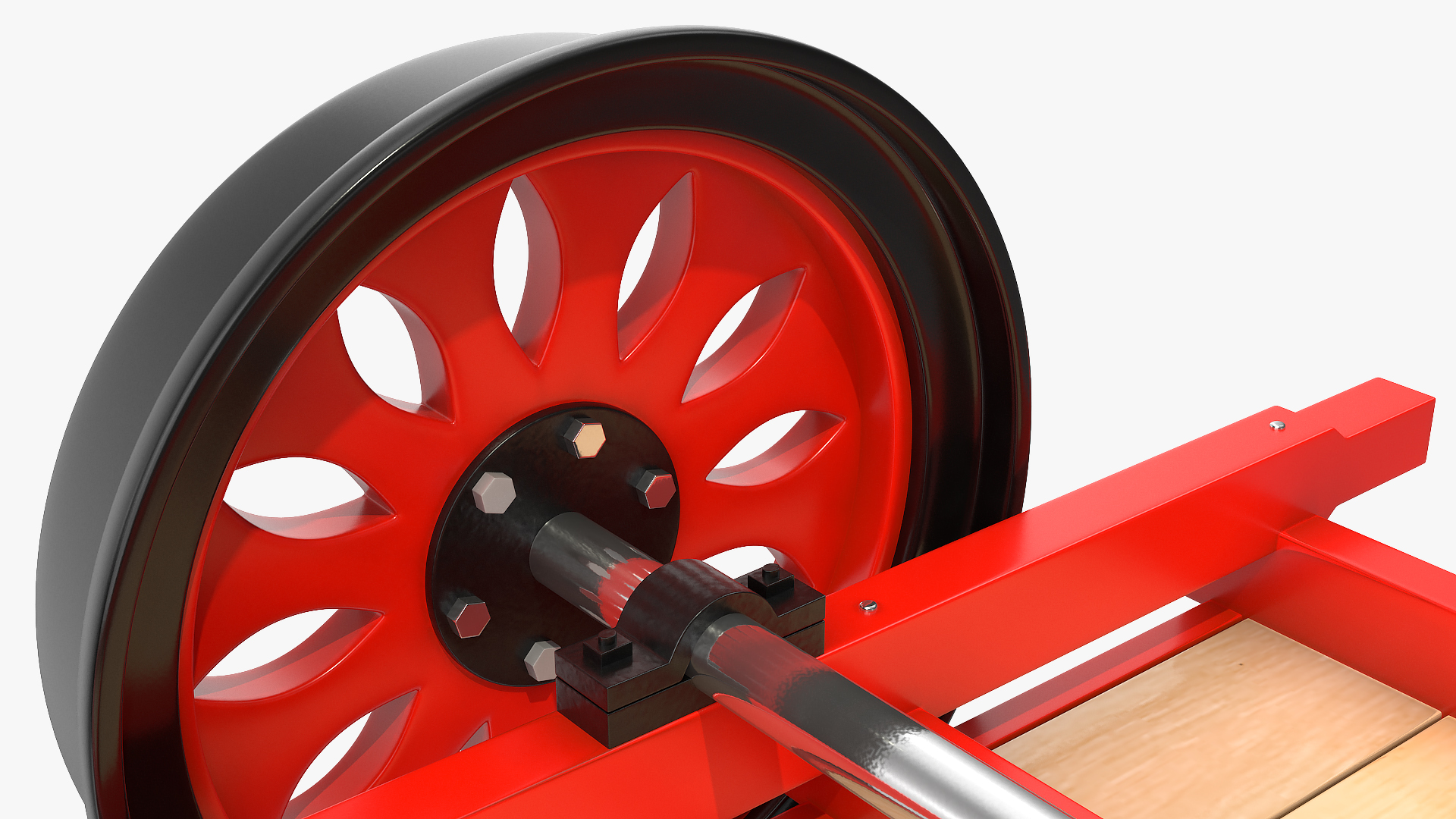 3D model Railway Handcar