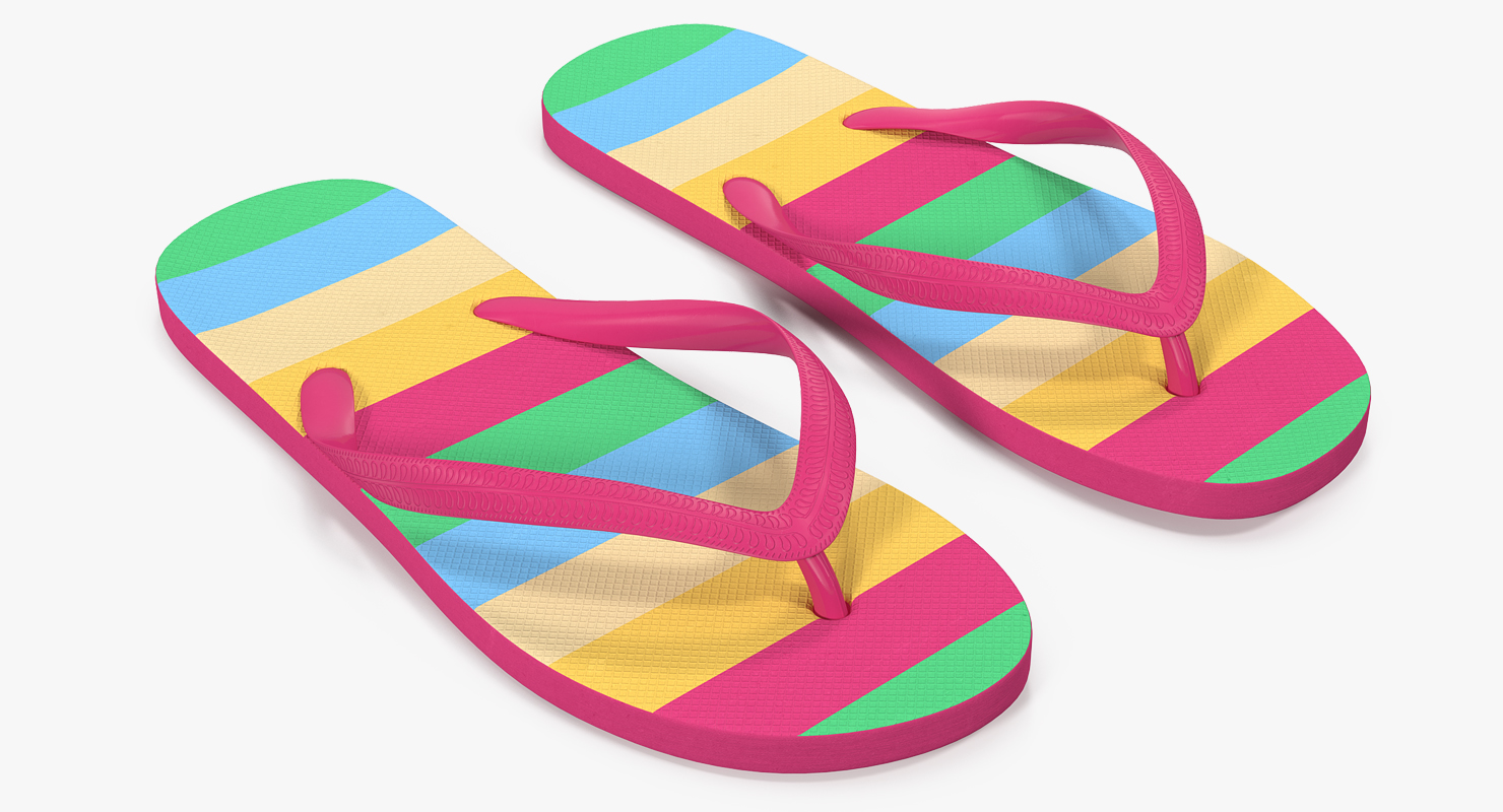 Flip Flop Sandals 3D