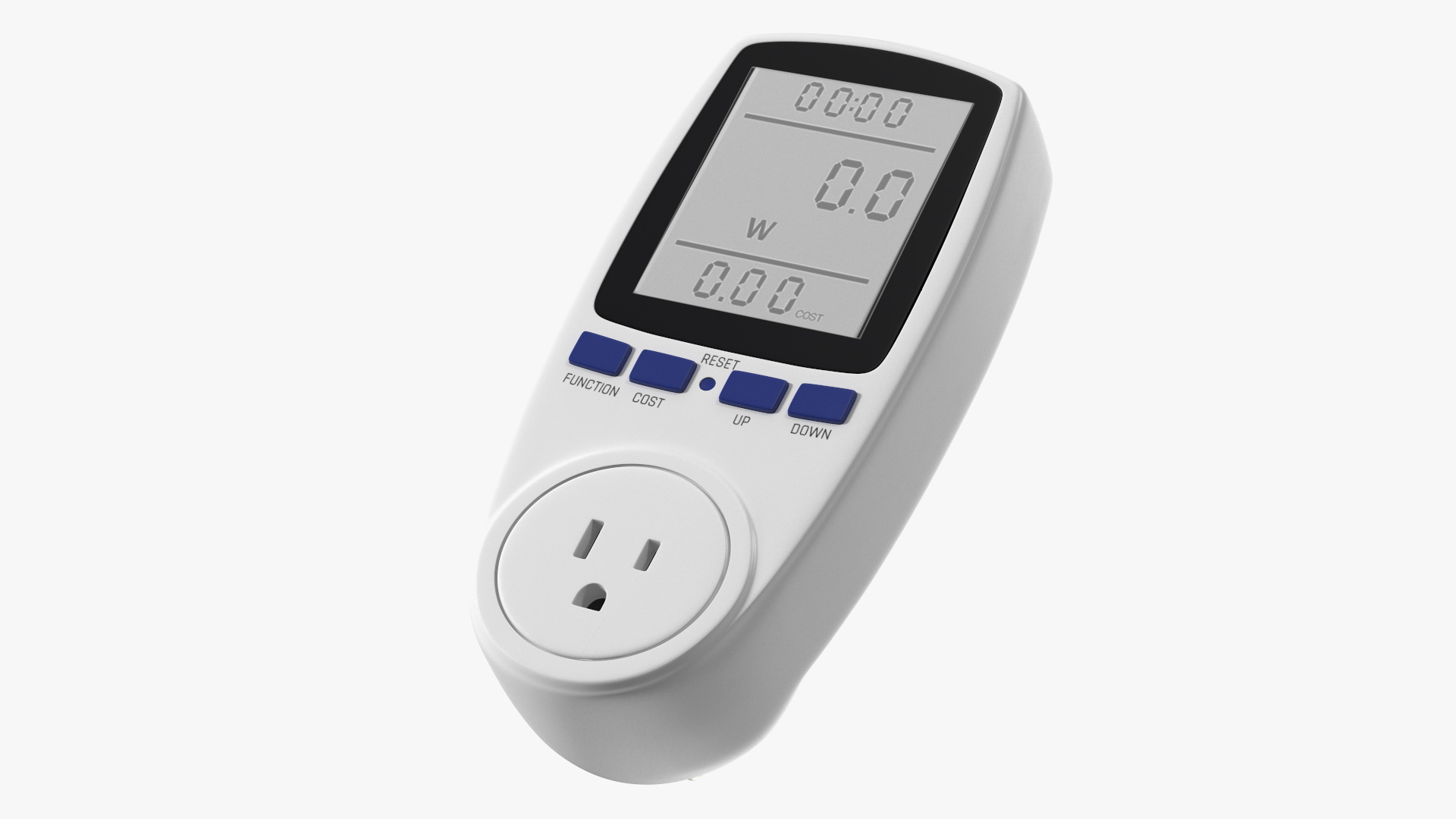 Power Meter US Plug 3D model